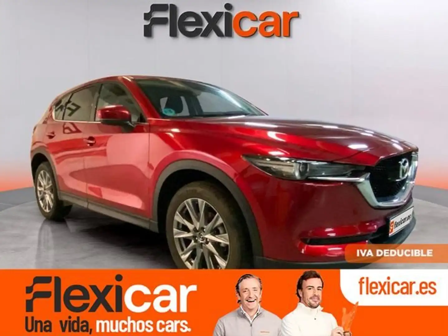 Mazda CX-5 2.2+D+110kW+%28150CV%29+2WD+Zenith Rojo - 1