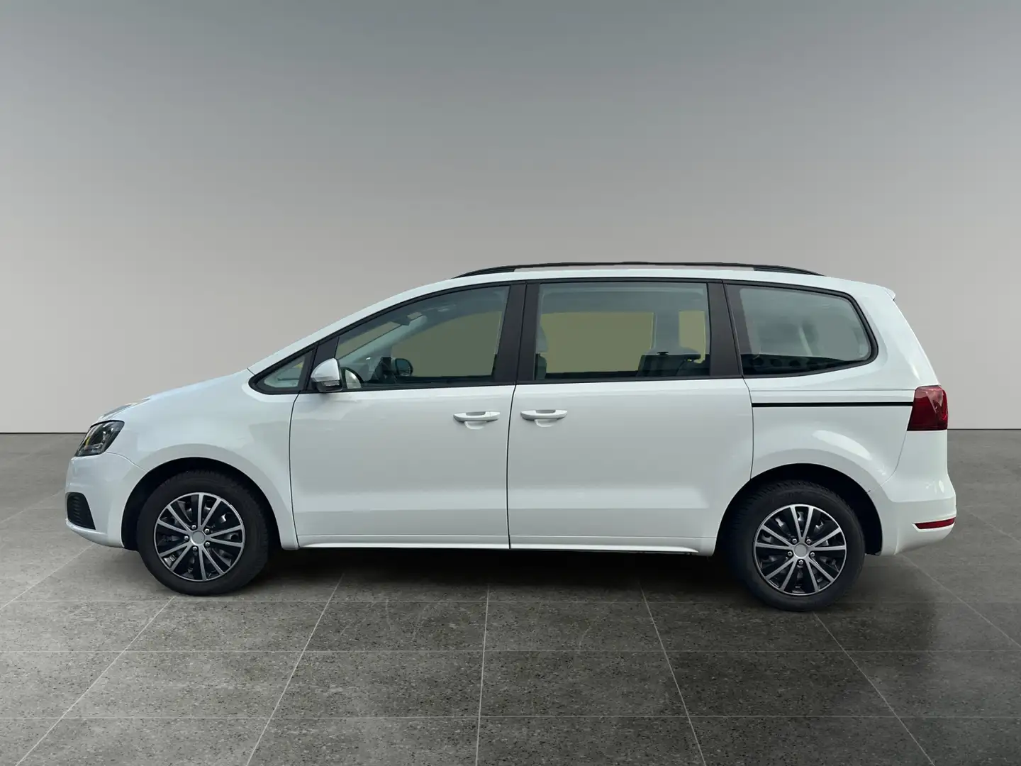 SEAT Alhambra Business 2,0 TDI CR 8-fach bereift+AHK Weiß - 2