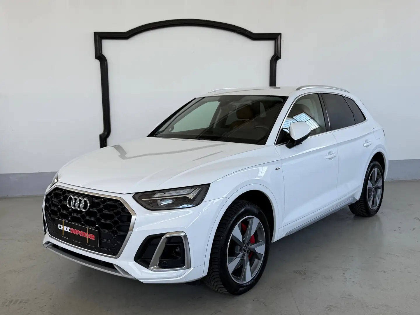 Audi Q5 Q5 50 2.0 tfsi e S line quattro s-tronic PHEV Bianco - 1