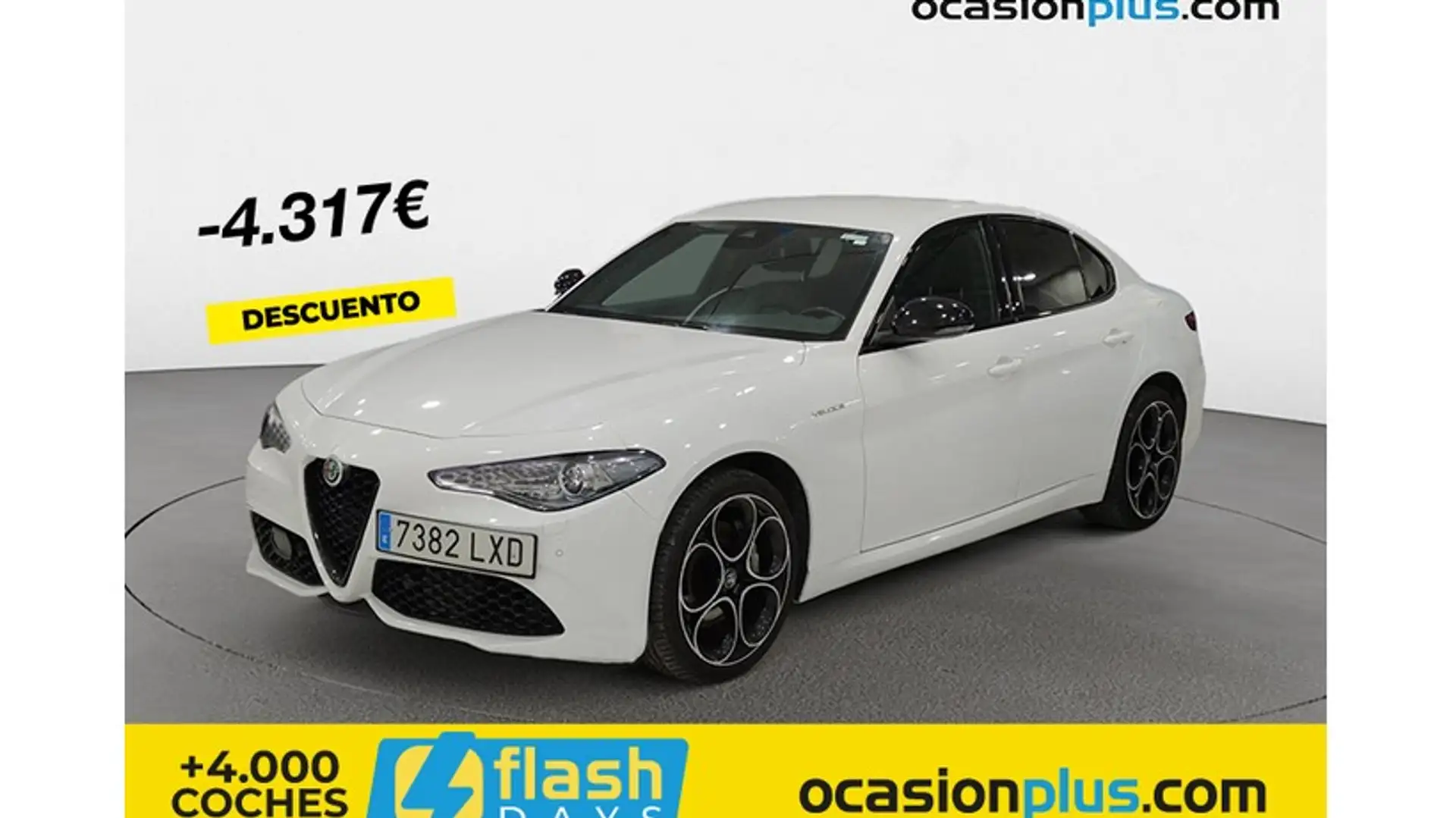 Alfa Romeo Giulia 2.0 GME Veloce Q4 ATX 280 Blanco - 1