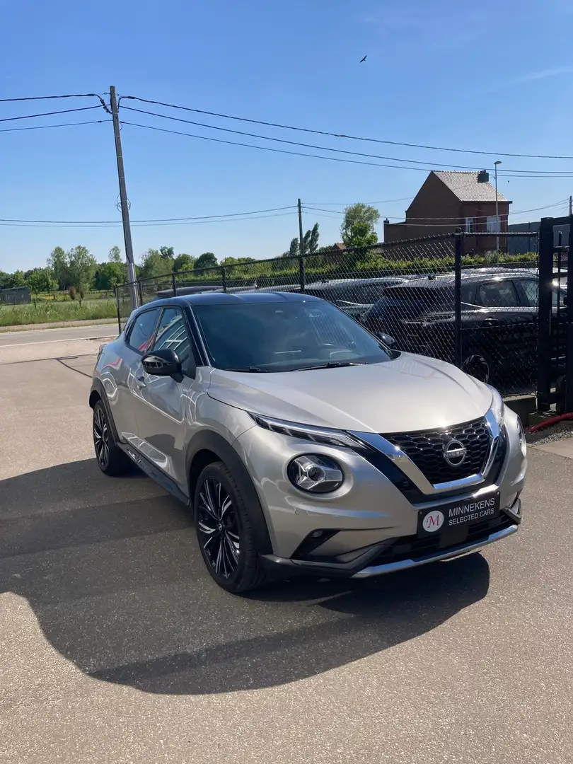 Nissan Juke 1.0 DIG-T 2WD N-Design DCT (EU6AP) Zilver - 1
