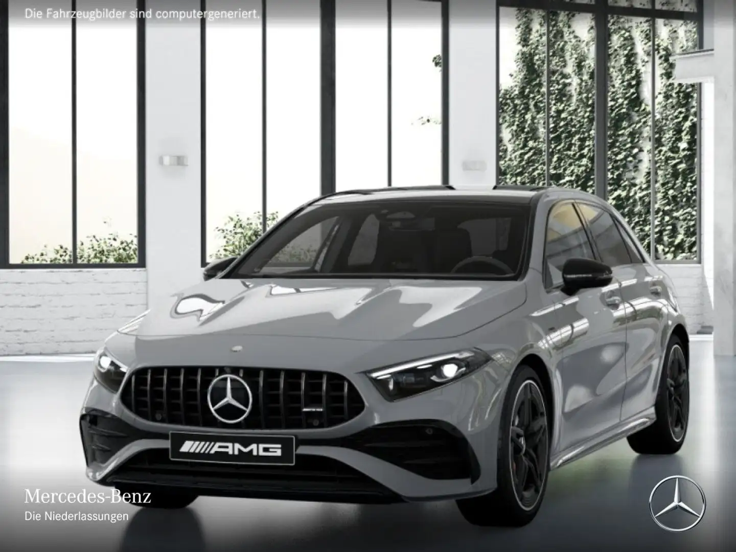 Mercedes-Benz A 35 AMG A 35 4M Kompakt AMG+PANO+360°+MULTIBEAM+BURMESTER Grau - 2
