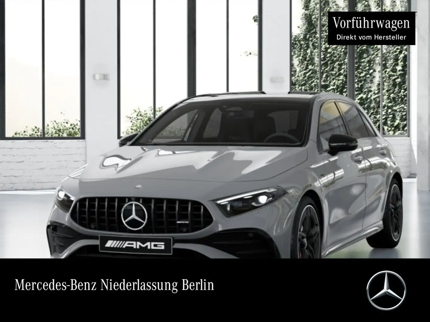 Mercedes-Benz A 35 AMG A 35 4M Kompakt AMG+PANO+360°+MULTIBEAM+BURMESTER Grau - 1