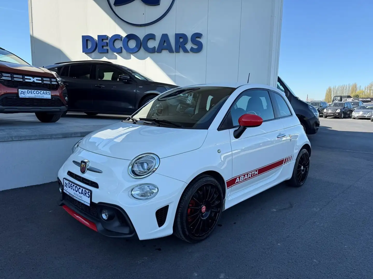 Abarth 595 // Carplay - touchscreen - DAB // Blanc - 1