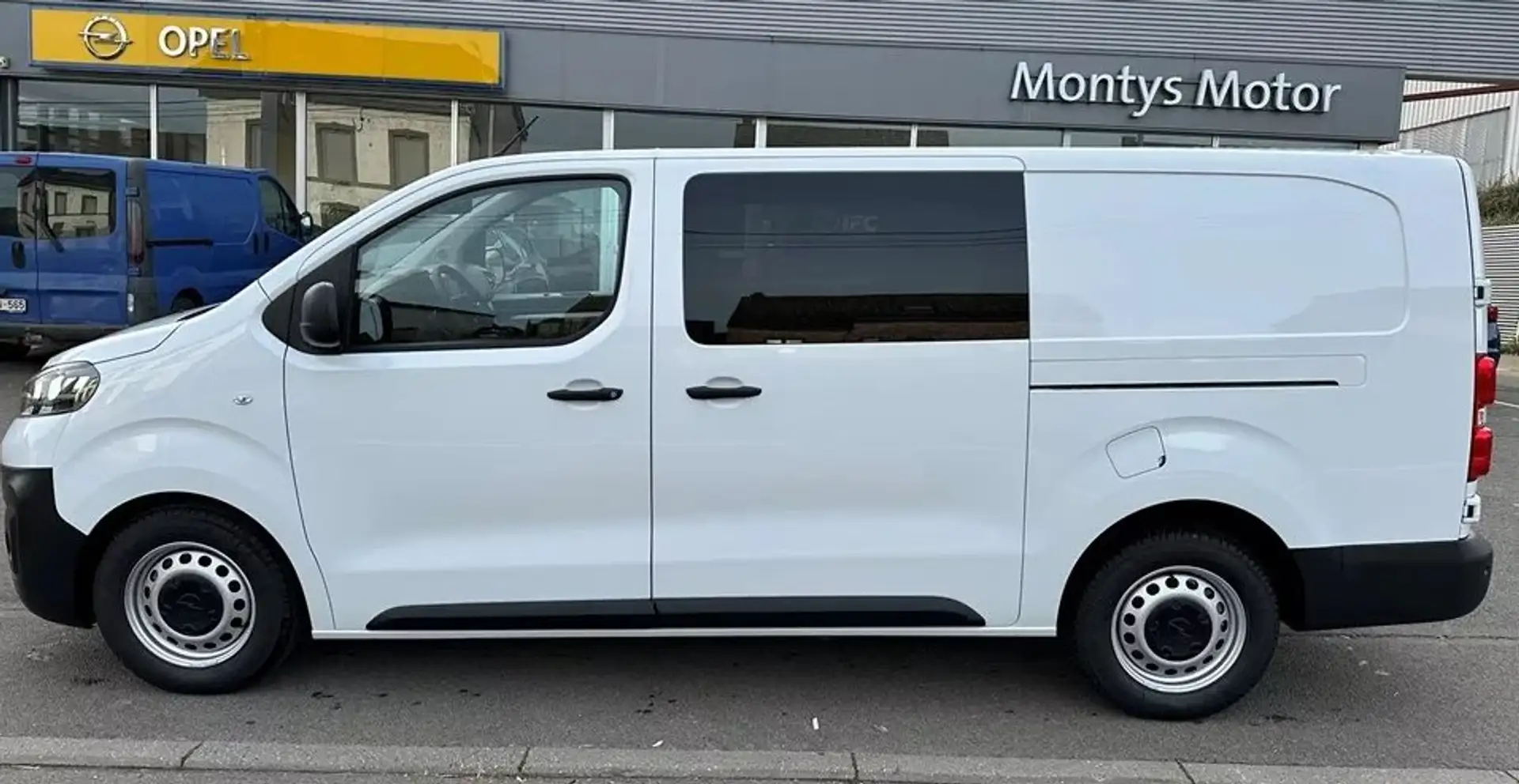 Opel Vivaro Double Cabine Blanc - 1