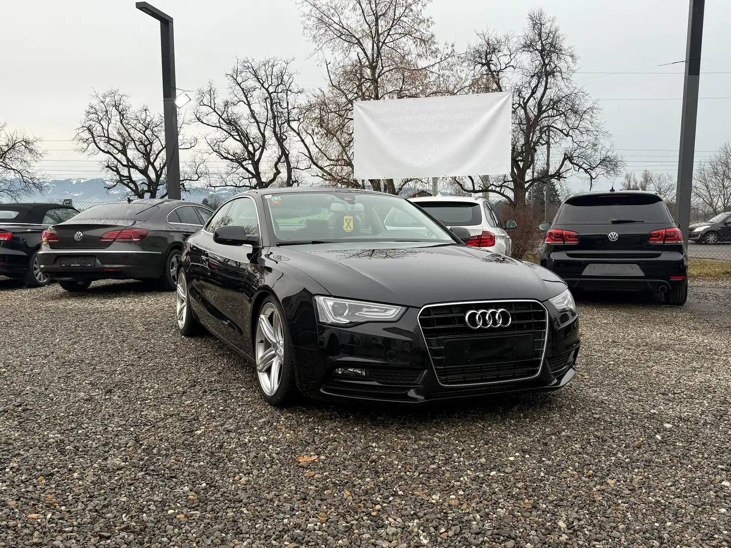 Audi A5 3,0 TDI quattro S-tronic Zwart - 1