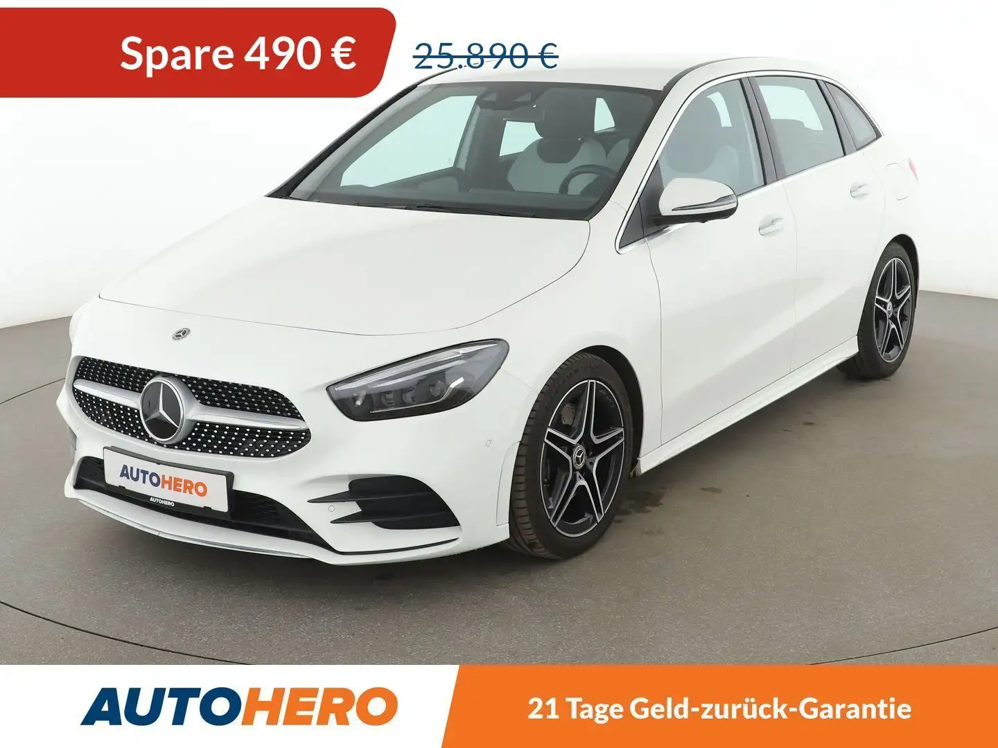 Mercedes-Benz B 220 4Matic AMG Line Aut.*LED*ACC*CAM*PDC*SHZ*NAVI* Blanco - 1