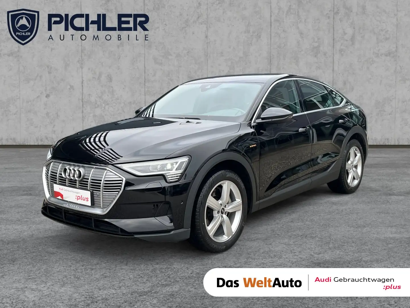 Audi e-tron 55 300 kW Business Schwarz - 1