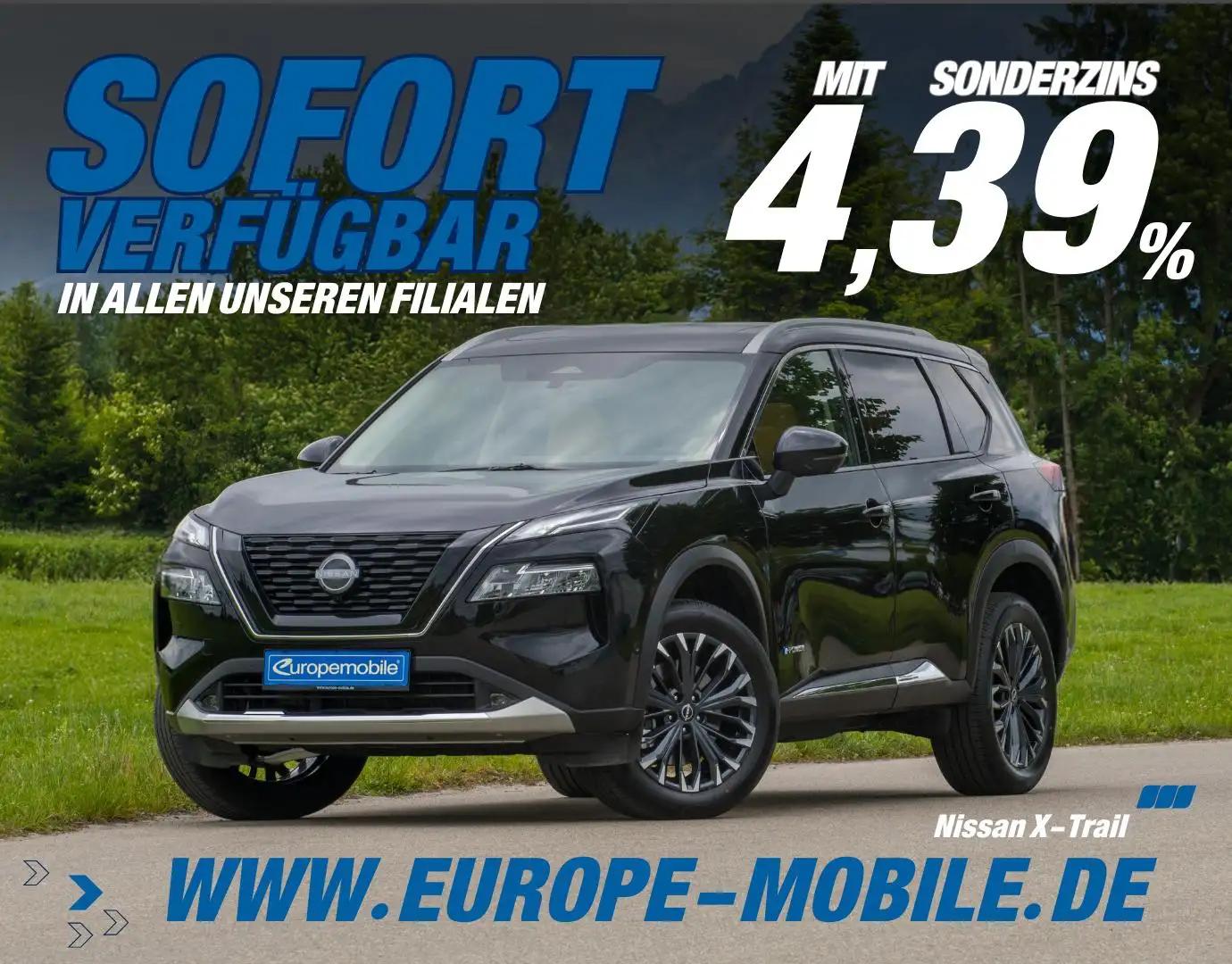 Nissan X-Trail H9 Tekna 1.5 e-POWER e-4ORCE 157kW 4x4 (Lager) ... Noir - 1