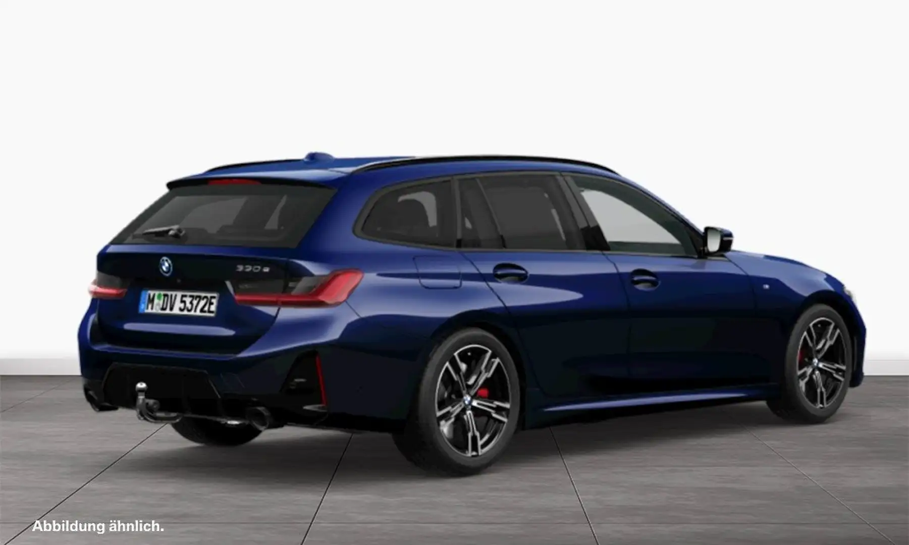 BMW 330 e Touring M Sport PRO AHK HeadUp ACC Glasdach 360K Blau - 2