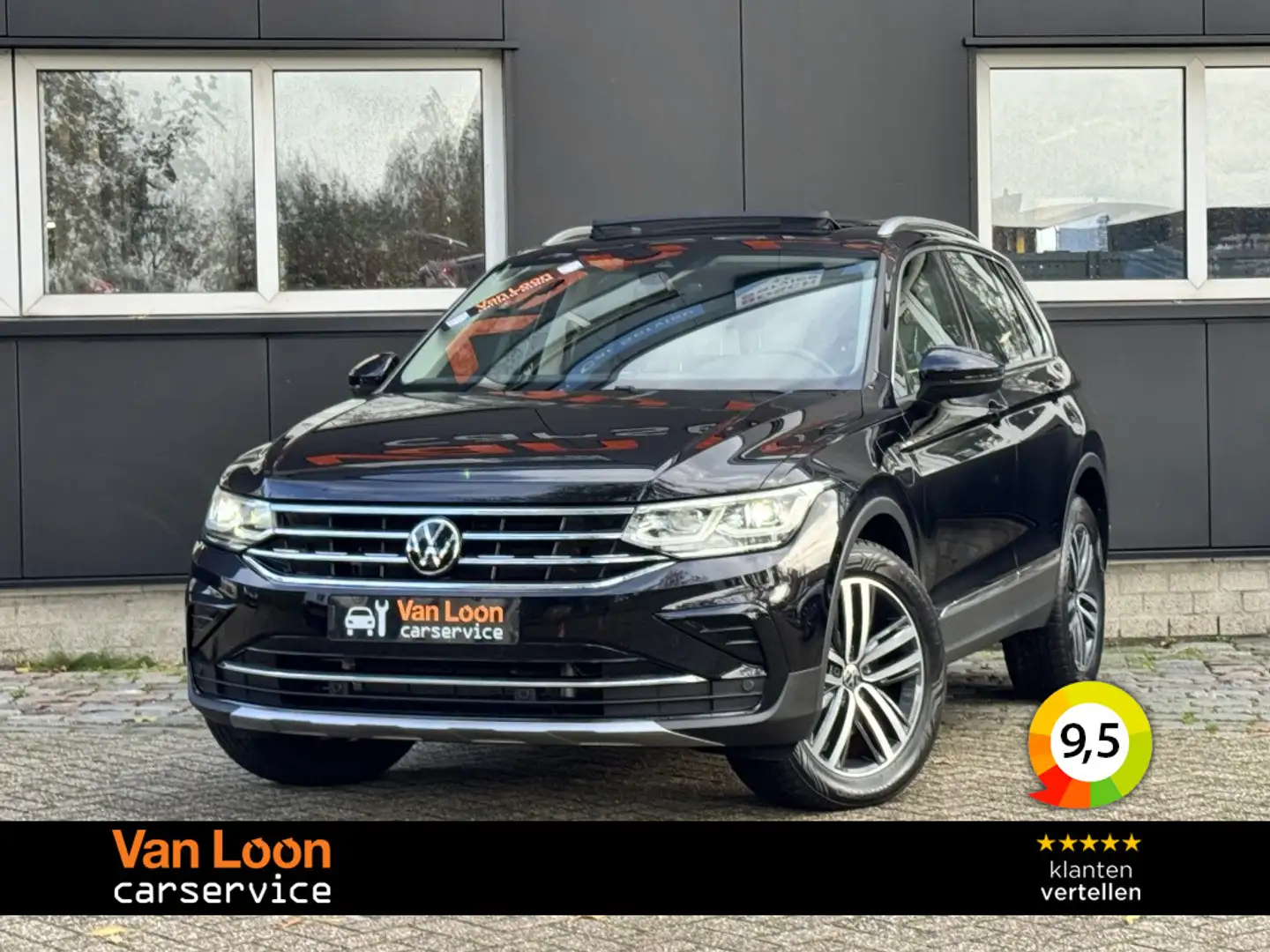 Volkswagen Tiguan 1.4TSI 245PK eHybr Eleg/Panodak/Stoelverw/IQ Light Zwart - 1