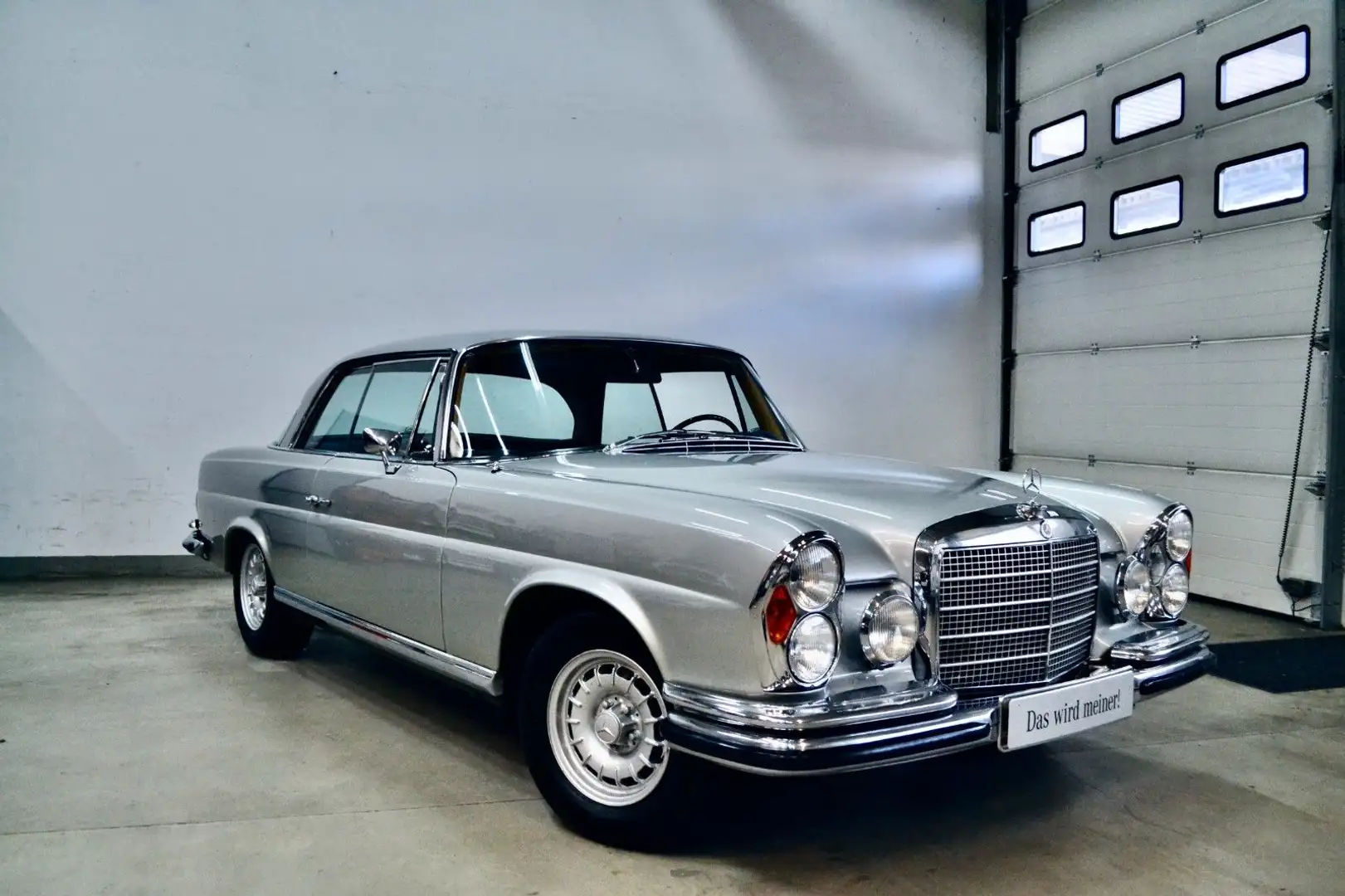 Mercedes-Benz 280 SE /3.5 Coupe Autom Leder  Metallic Silber - 1