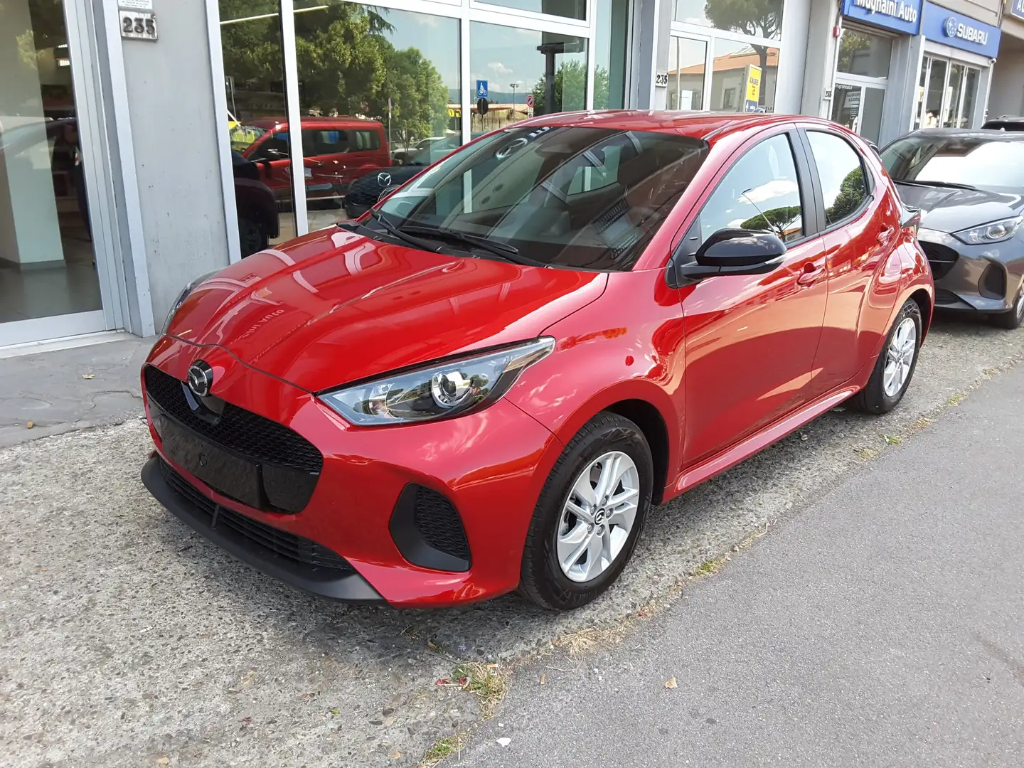 Mazda 2 Hybrid 1.5 VVT e-CVT Centre-Line *KM ZERO* Rojo - 2