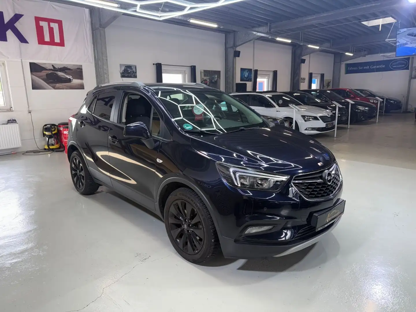Opel Mokka X ON Start/Stop Kamera Tempomat SHZ Klimaa Blau - 1
