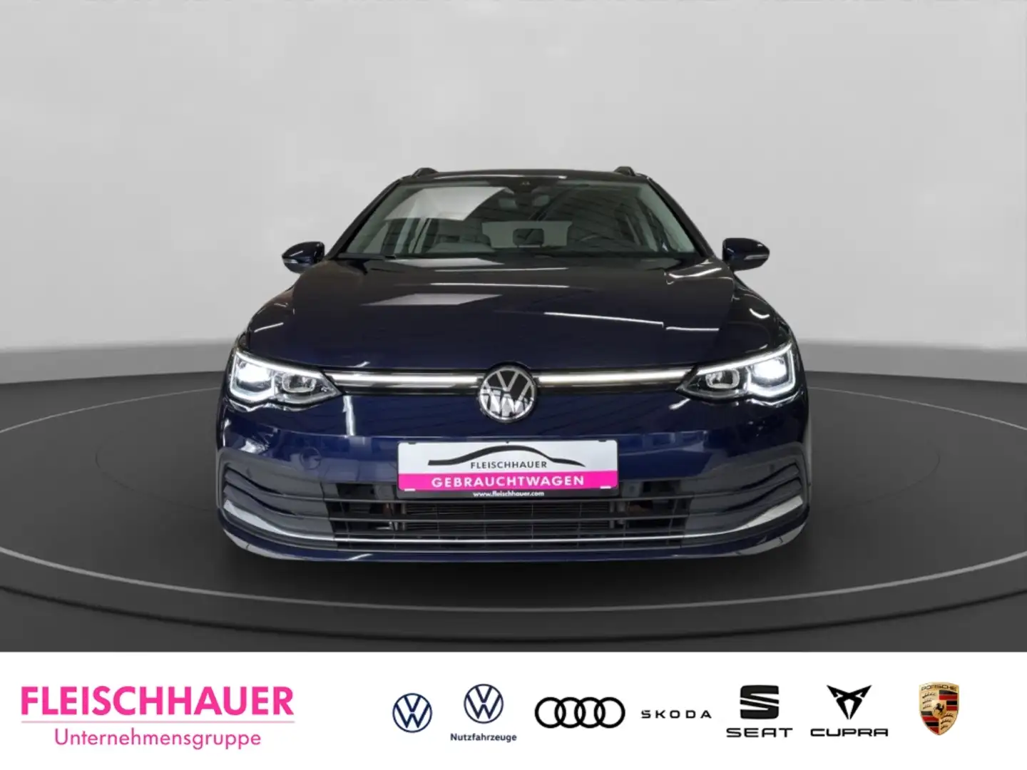 Volkswagen Golf VIII Style 1,5 l eTSI LED+HUD+ACC+NAVI+PDC V&H+SHZ Blau - 2