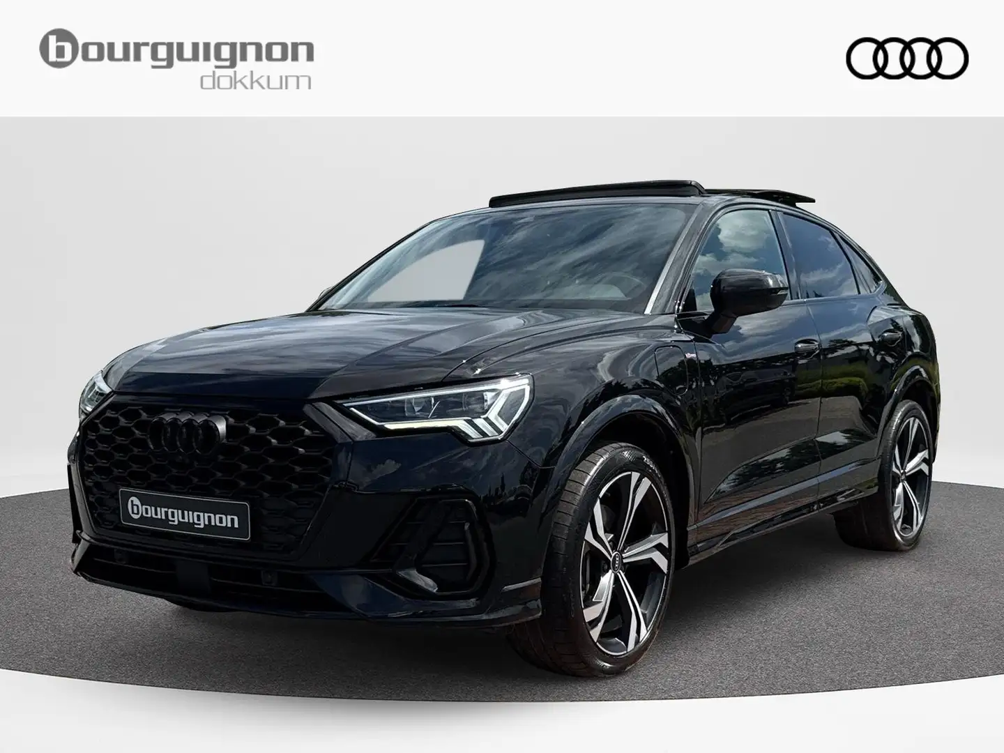 Audi Q3 Sportback 45 TFSI e S Edition | Leder | Elec. klep Zwart - 1