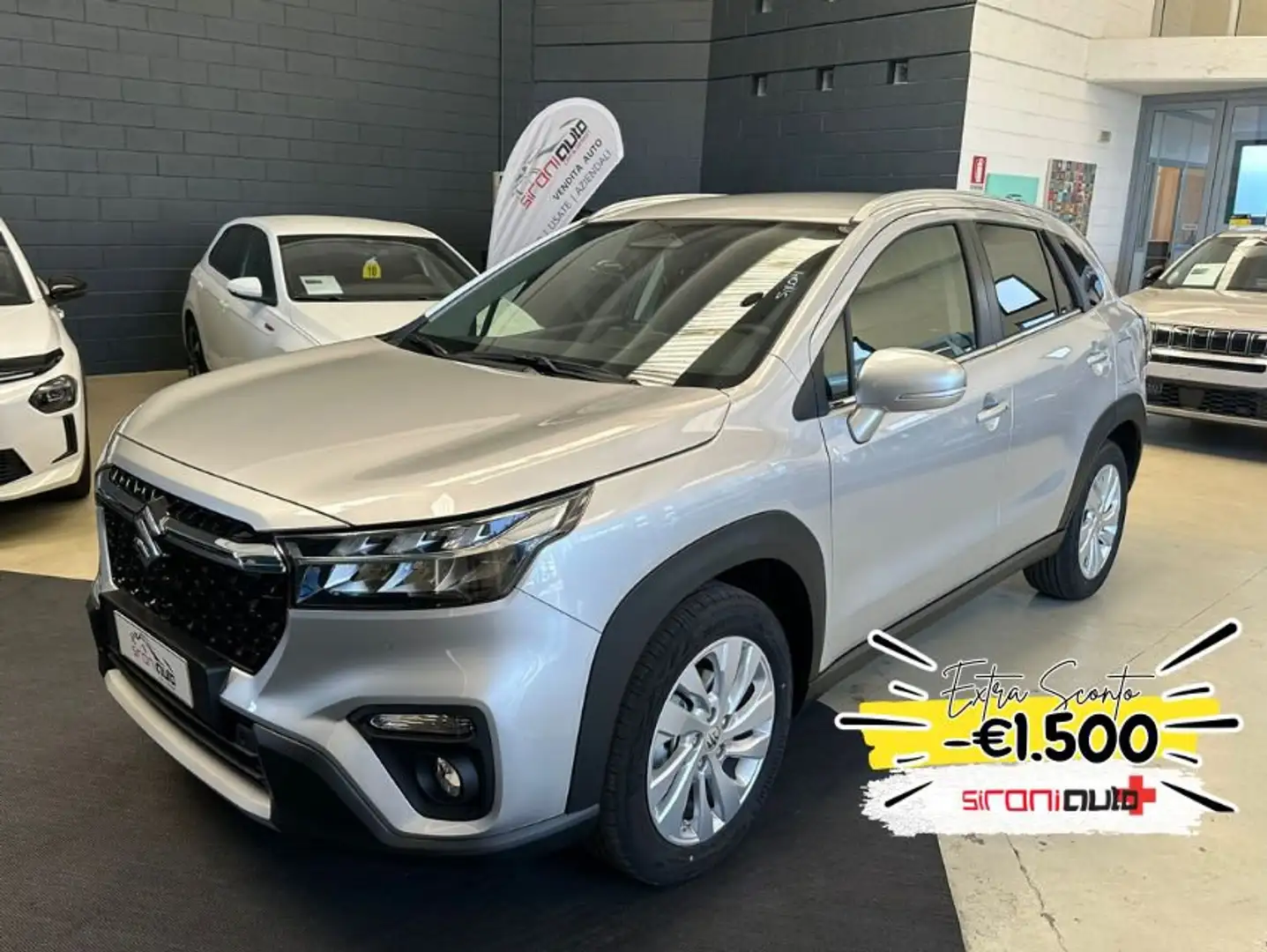 Suzuki S-Cross 1.4 Hybrid 4WD AllGrip Top - PROMO SIRONIAUTO+ Grigio - 1