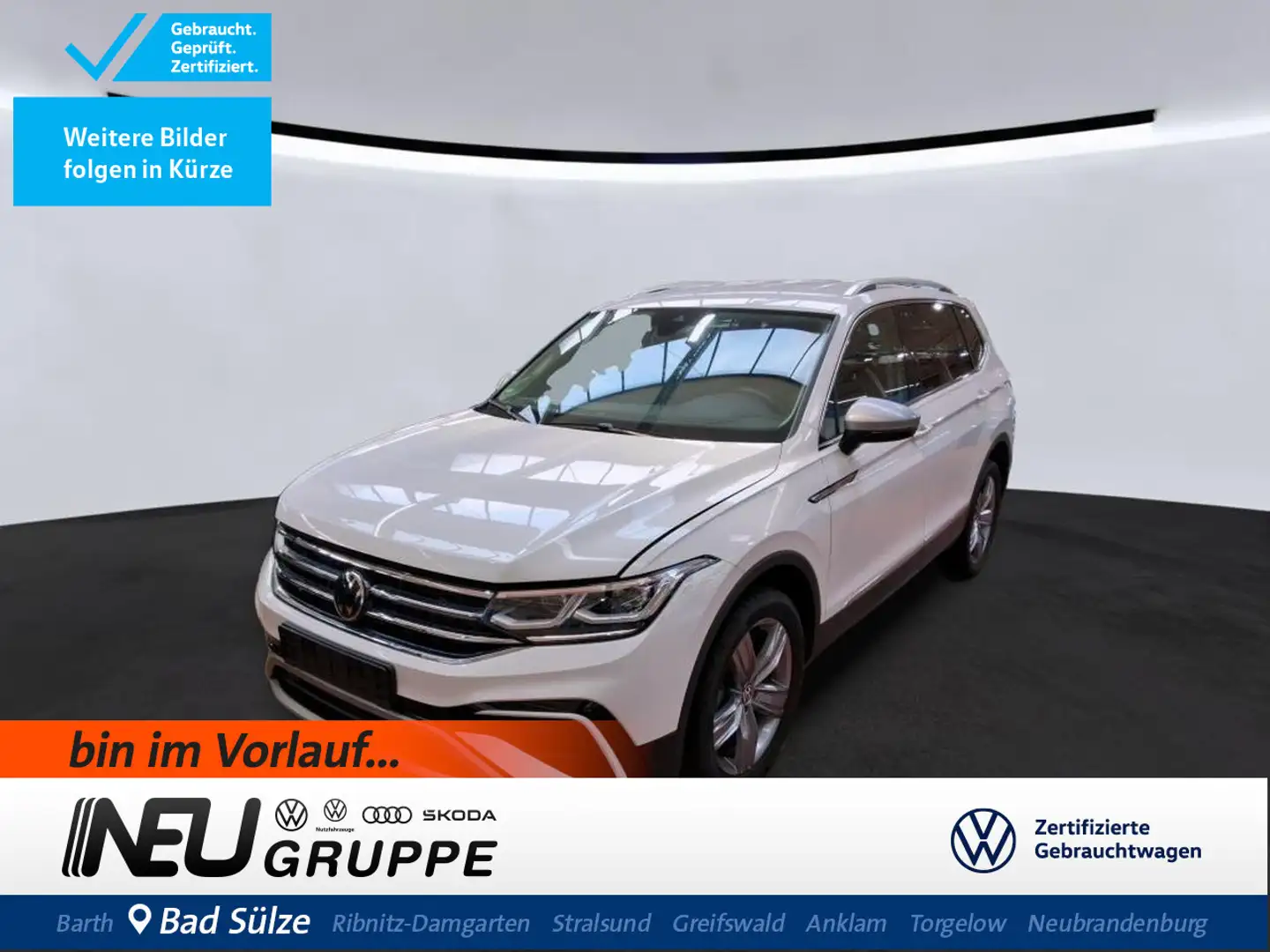 Volkswagen Tiguan Allspace Allspace Elegance 2.0 TDI 4x4 DSG Matrix HZ Easy O Alb - 1