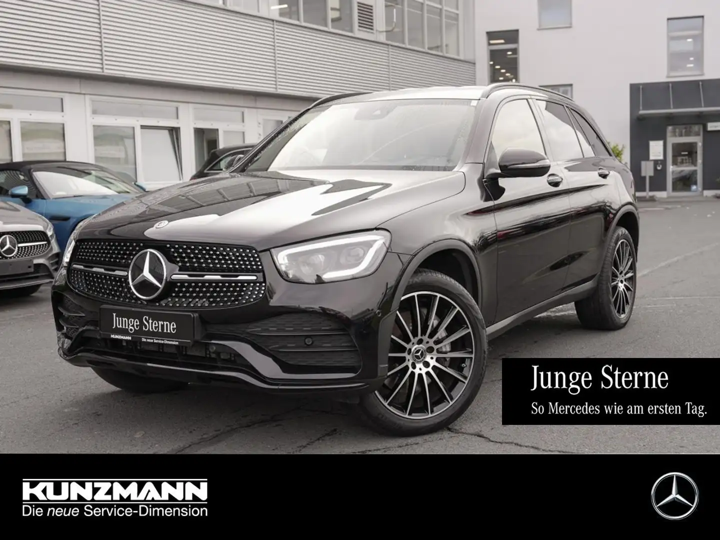 Mercedes-Benz GLC 300 de 4M AMG Night Navi Kamera Spur-Paket Schwarz - 1