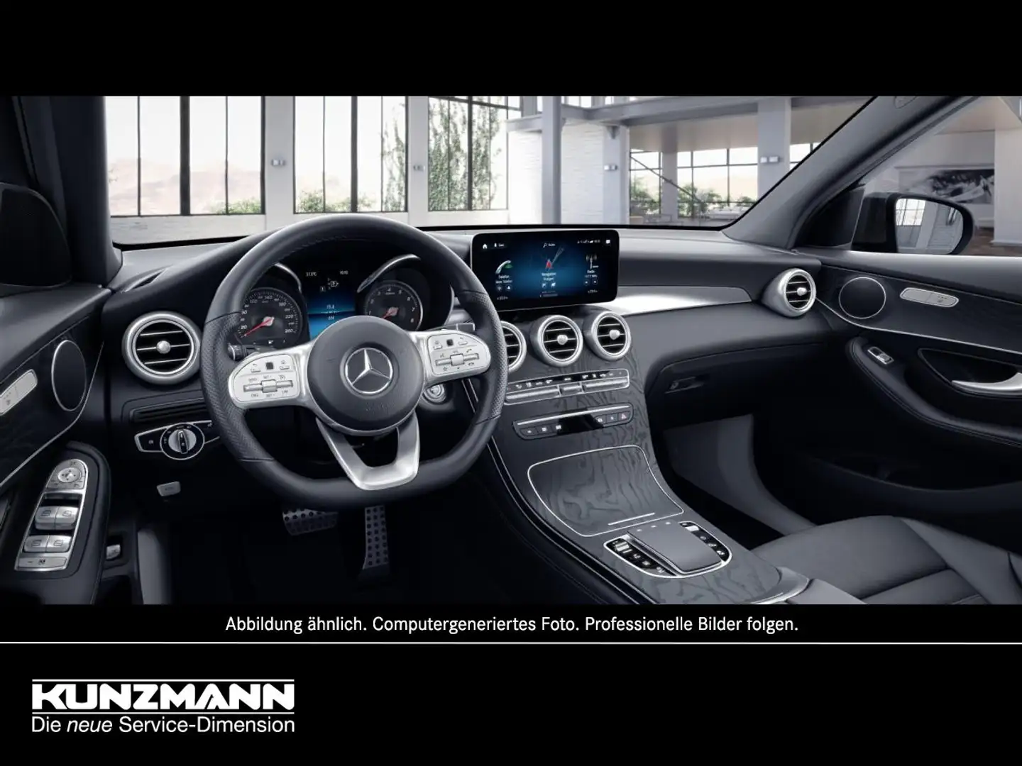Mercedes-Benz GLC 300 de 4M AMG Night Navi Kamera Spur-Paket Schwarz - 2