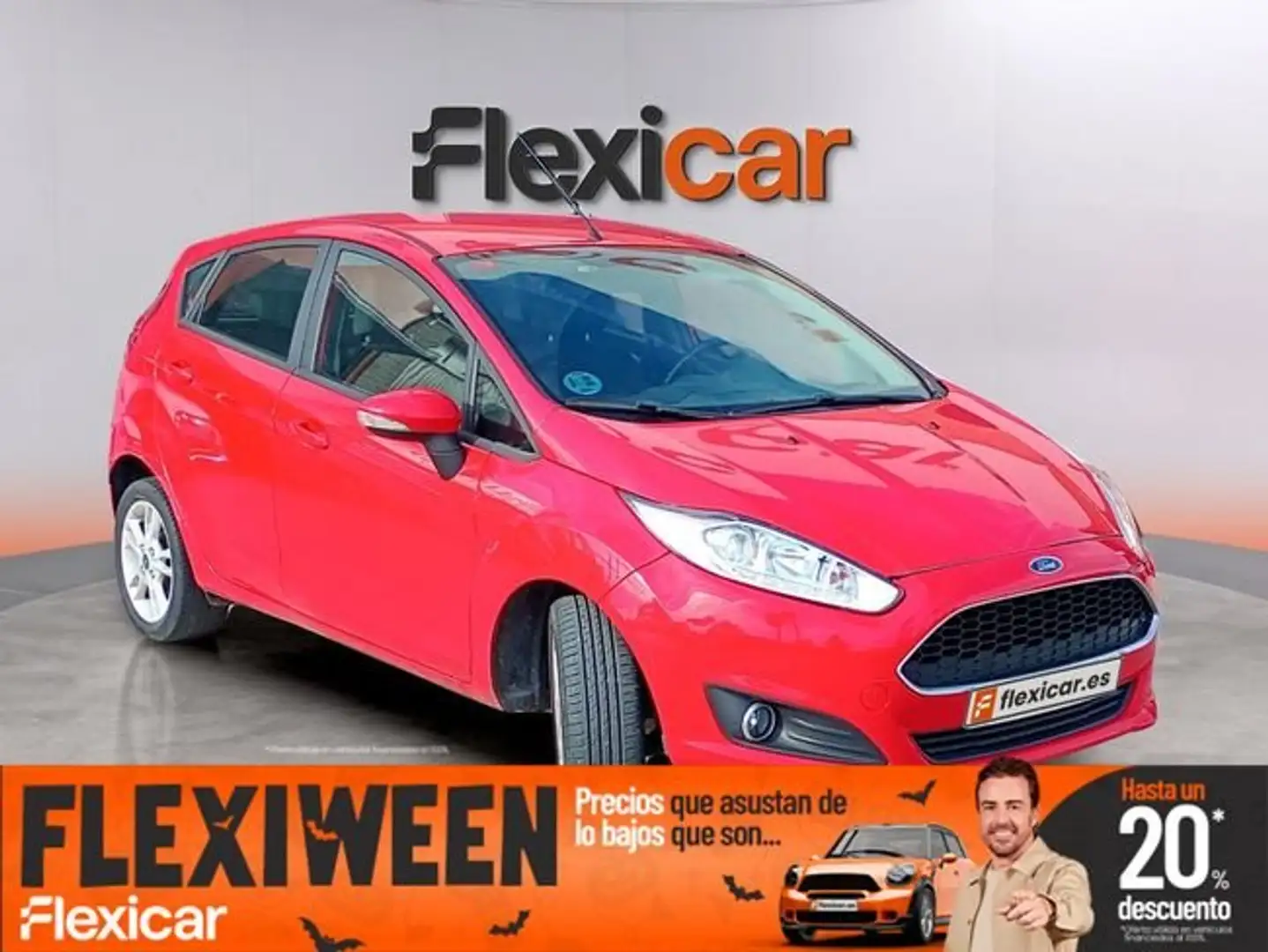 Ford Fiesta 1.25 Duratec 60kW Titanium 5p Rojo - 1