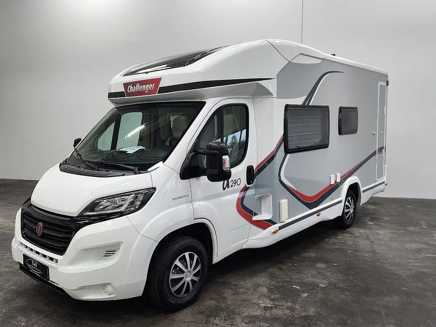 Challenger Graphite 290*Klima/Solar/Kamera/Sat/TV/Markise* Weiß - 2