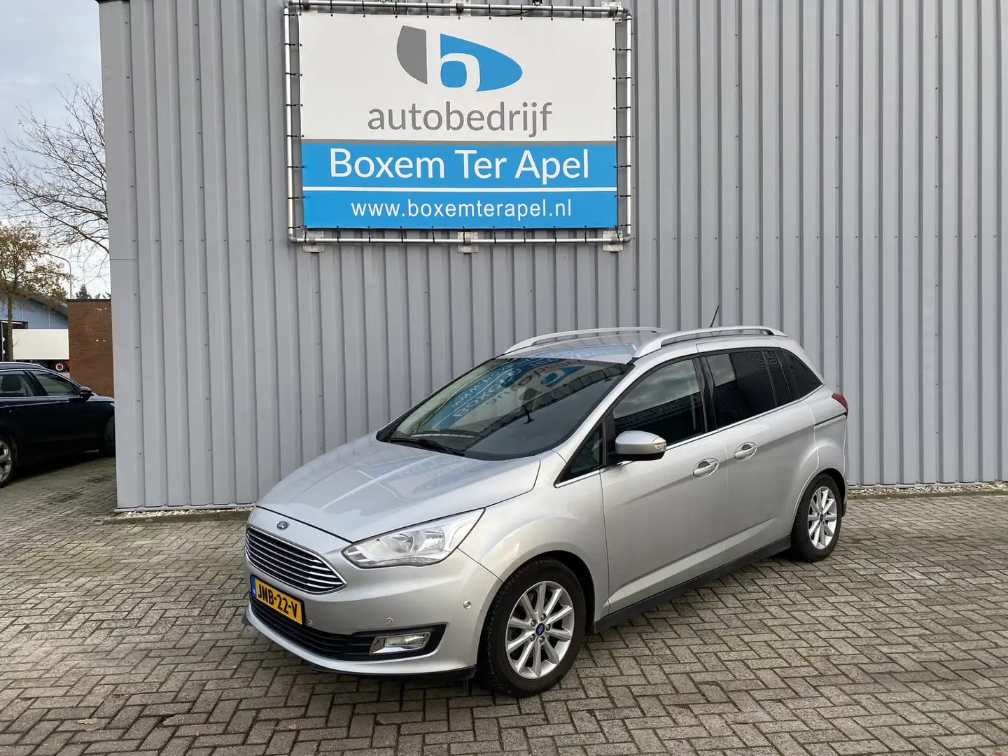 Ford Grand C-Max 1.0 Titanium 7p. Navigatie | Parkeer sensoren v+a Gris - 1