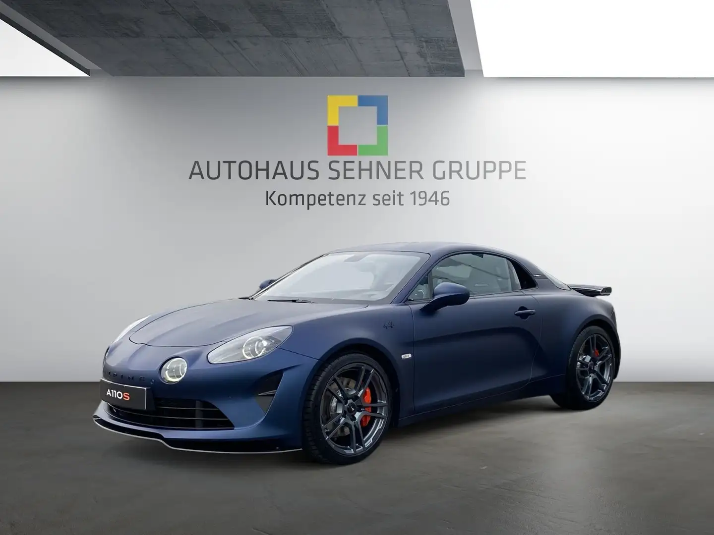 Alpine A110 S 2024 Aero-Paket +Navi+Kamera+Focal+DAB Kék - 1