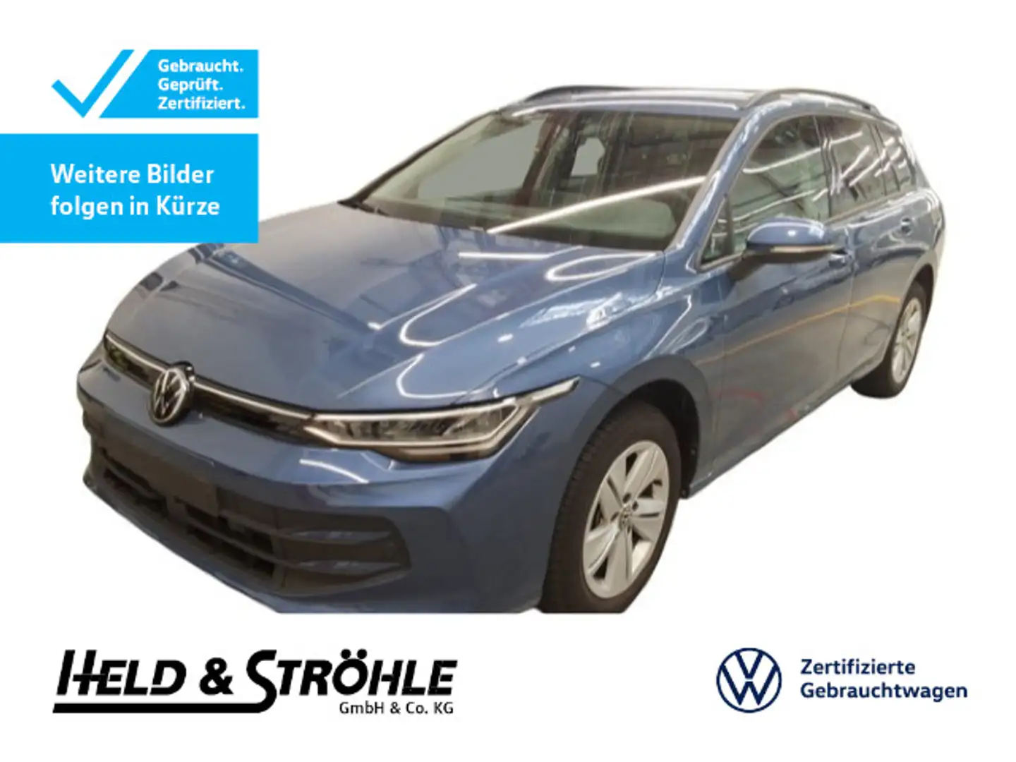 Volkswagen Golf Variant Life 1.5 TSI AHK LED PDC SHZ APP Blau - 1