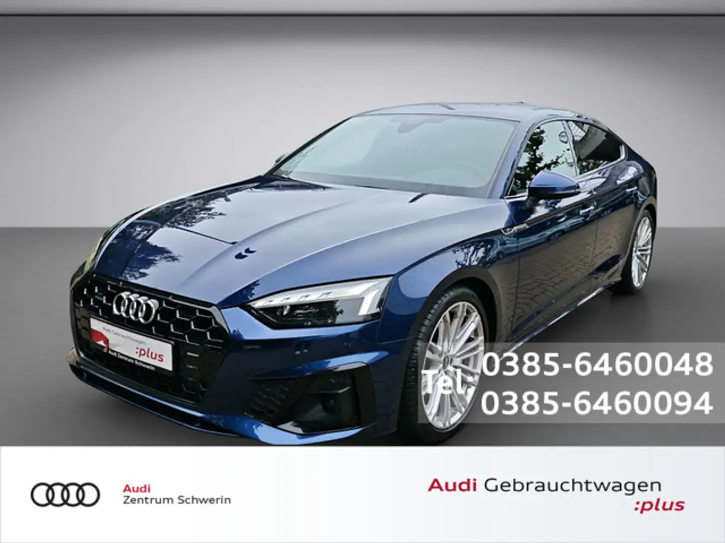 Audi A5 Sportback 50 3.0 TDI quattro S line Blau - 1