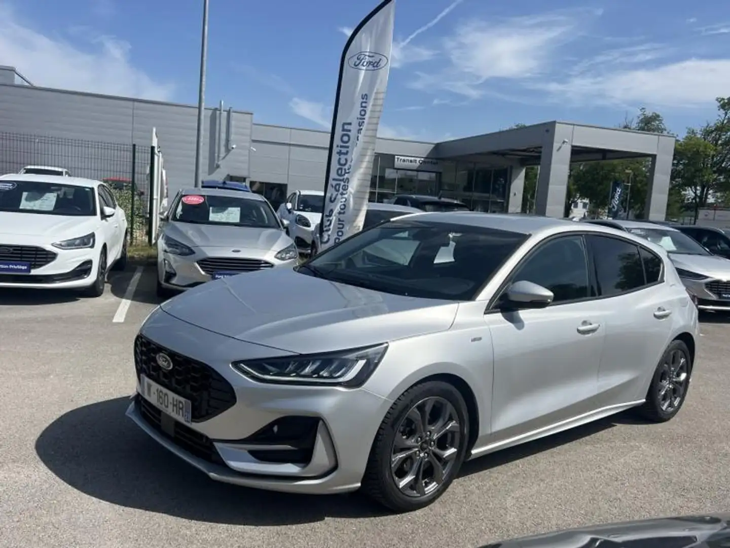 Ford Focus 1.5 EcoBlue 115ch ST-Line X BVA8 Gris - 1