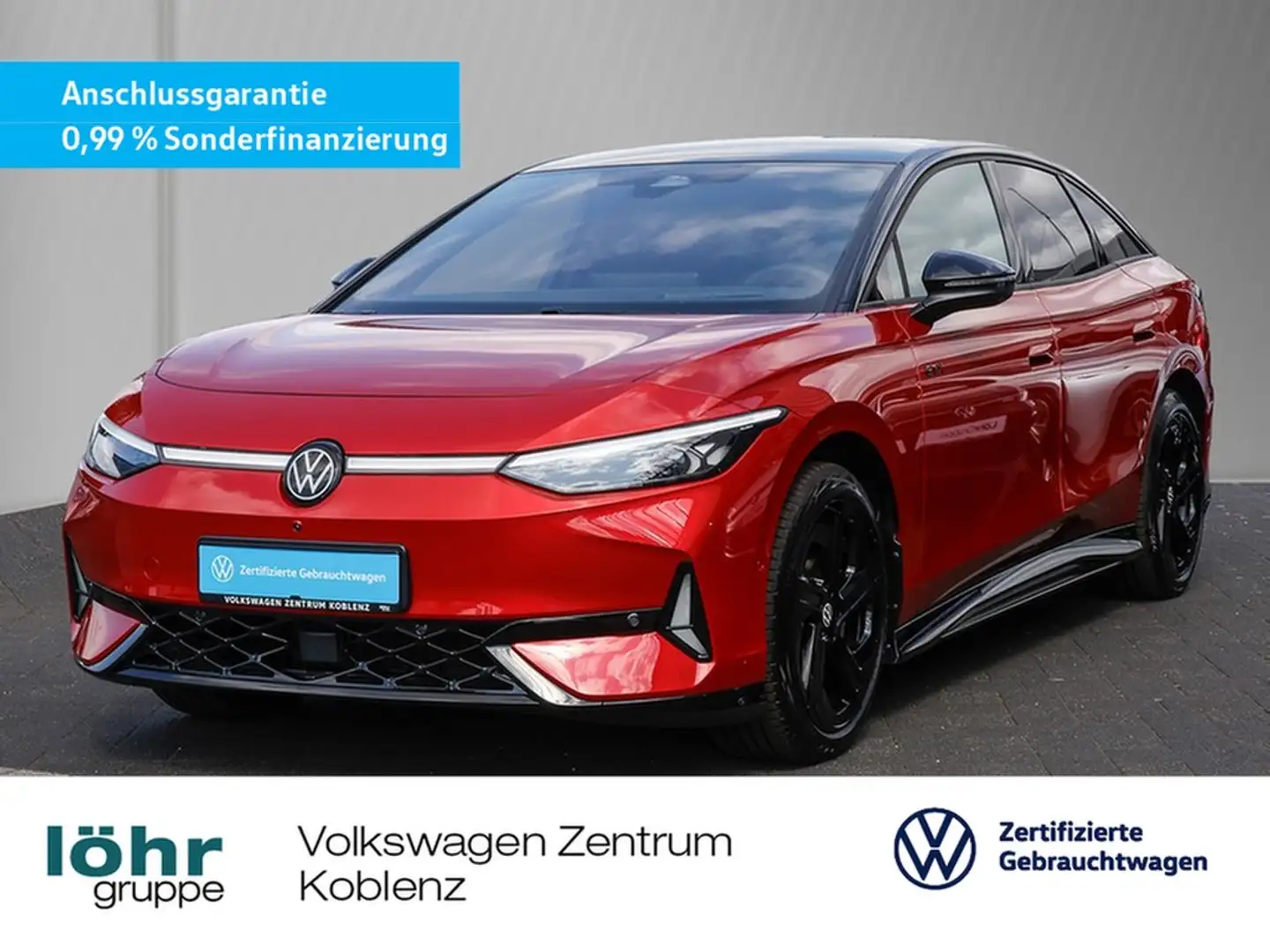 Volkswagen ID.7 GTX 4Motion AHK/RFK/Navi IDN Rouge - 1