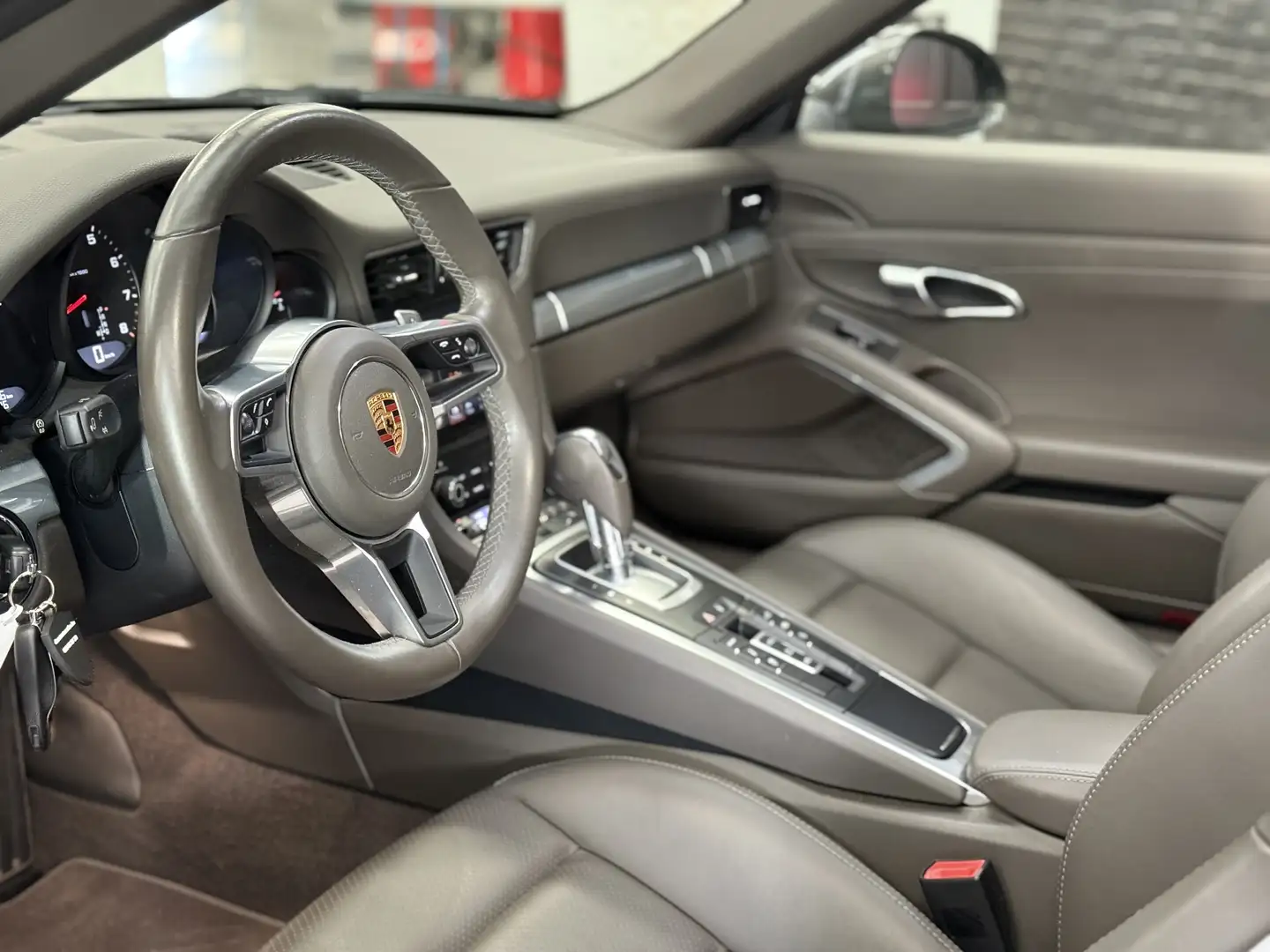 Porsche 991 911 Carrera Cabriolet PDK Gris - 2