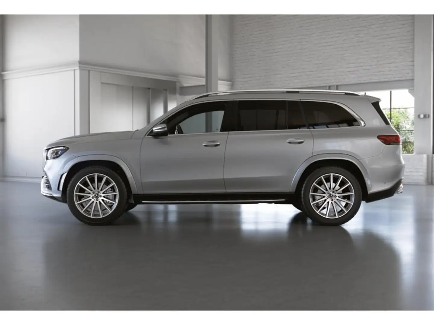 Mercedes-Benz GLS 400 d 4M AMG AHK+DISTRONIC+MEMORY+PANO+22" Silber - 2