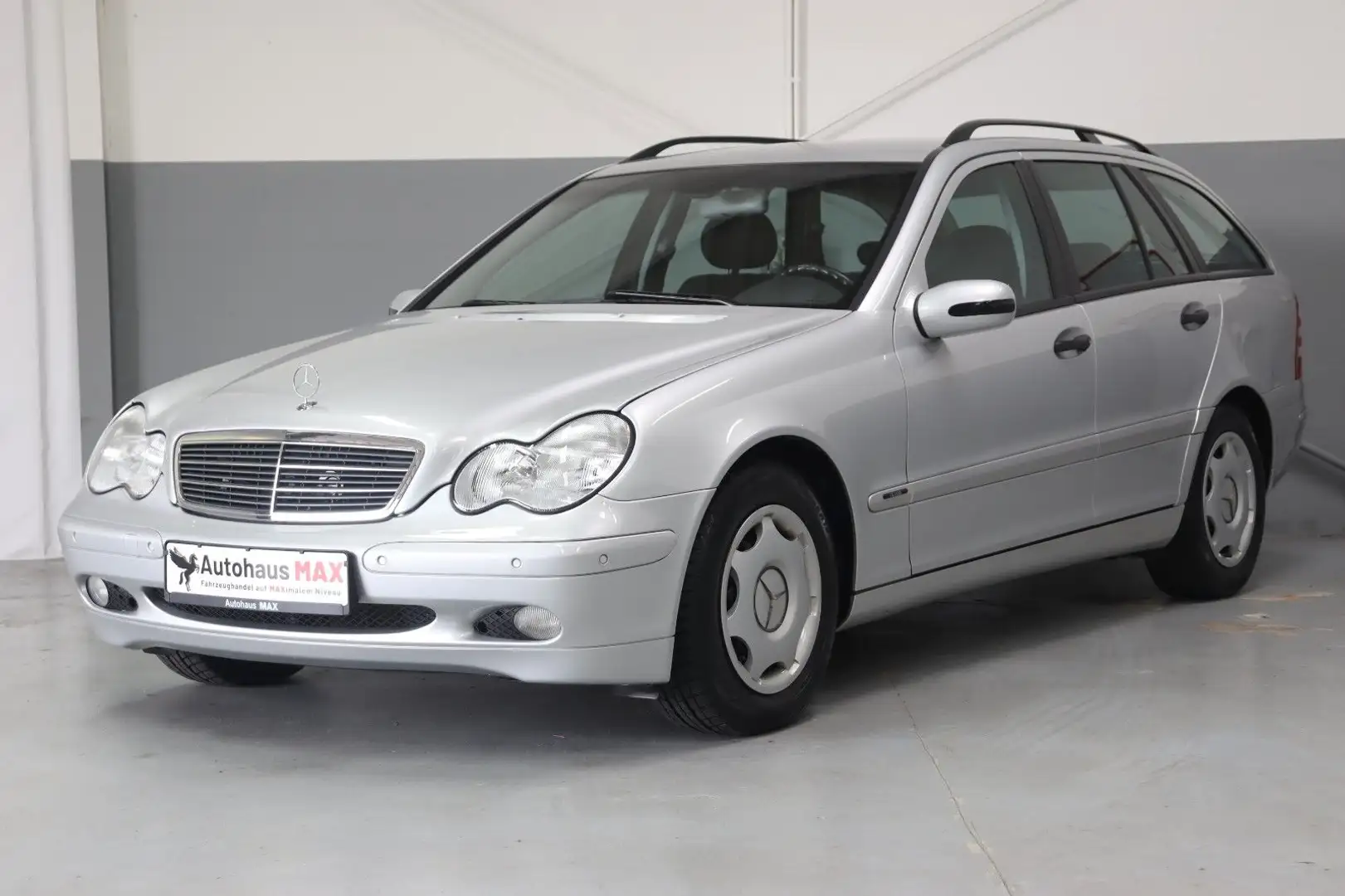 Mercedes-Benz C 200 T Kompressor~SZH~PDC~MFL~elek Sitze~ Silber - 1