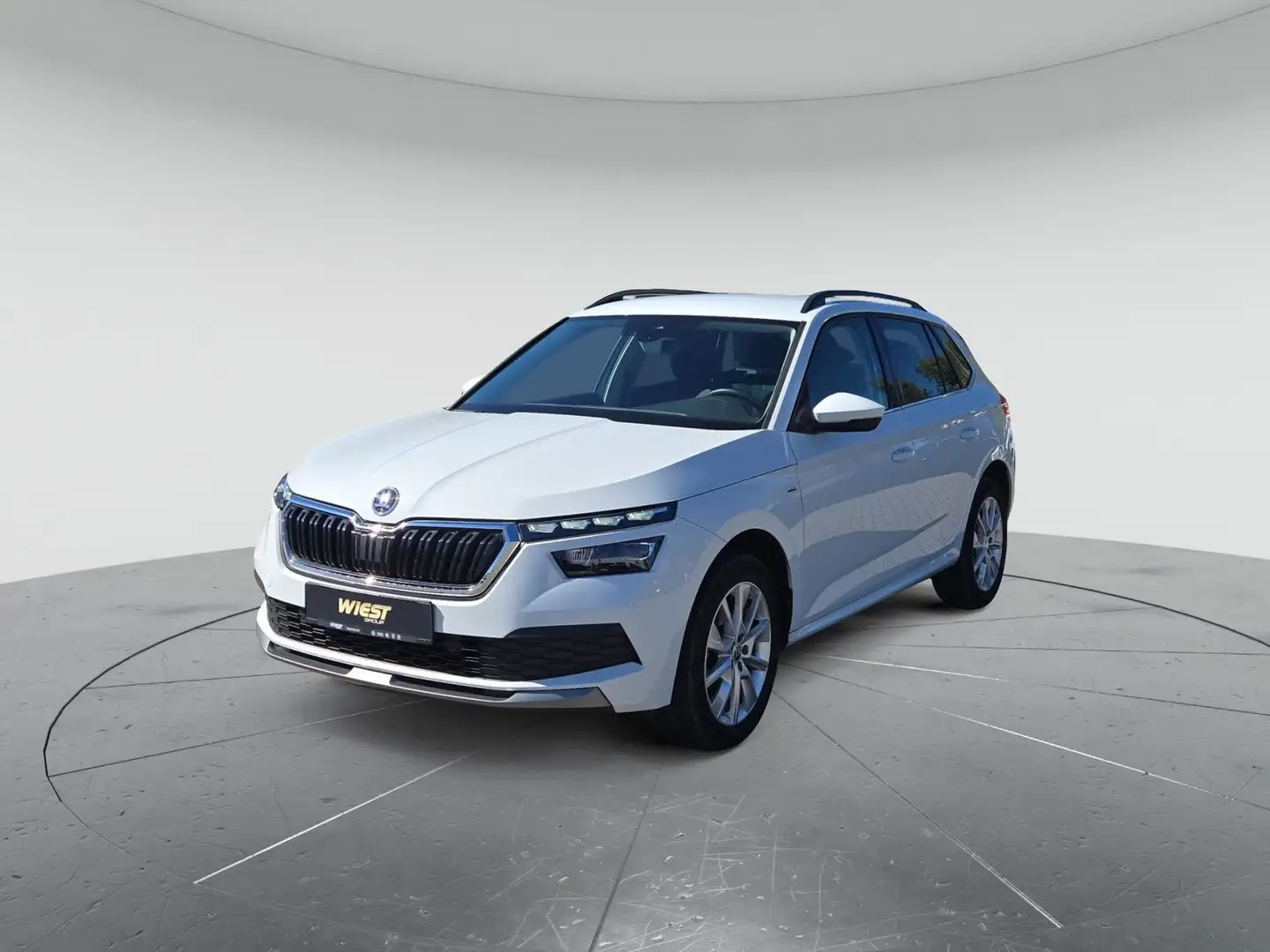 Skoda Kamiq Clever 1.0 TSI DSG, VIRTUAL/ACC/NAVI/LED/K Weiß - 2
