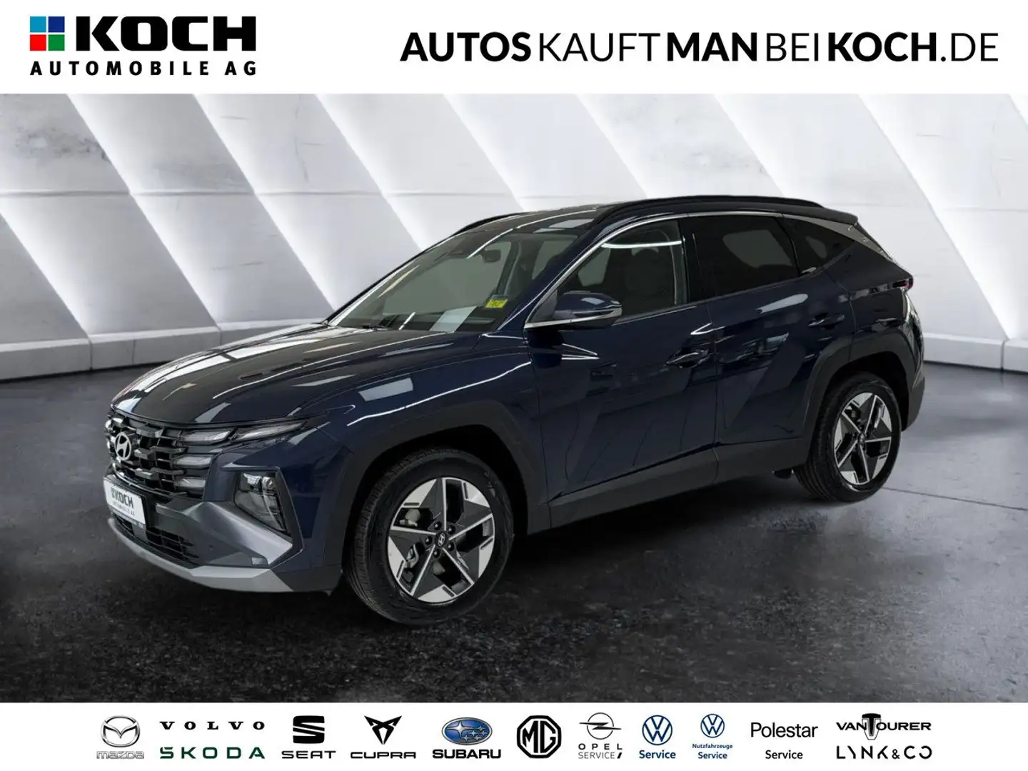 Hyundai TUCSON 1.6 TGDI mHEV AUT LED 18" TOTW KAM ACC Navi Blu/Azzurro - 1