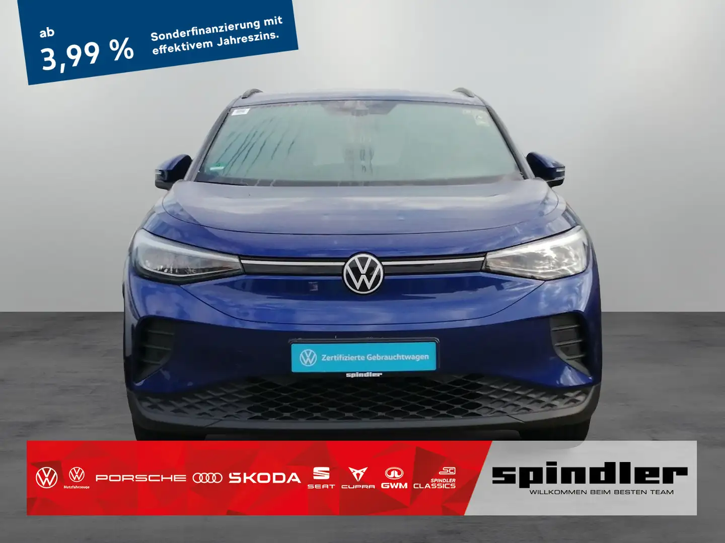 Volkswagen ID.4 Pro Performance AHK Navi Alu LED App Blueto Blau - 1