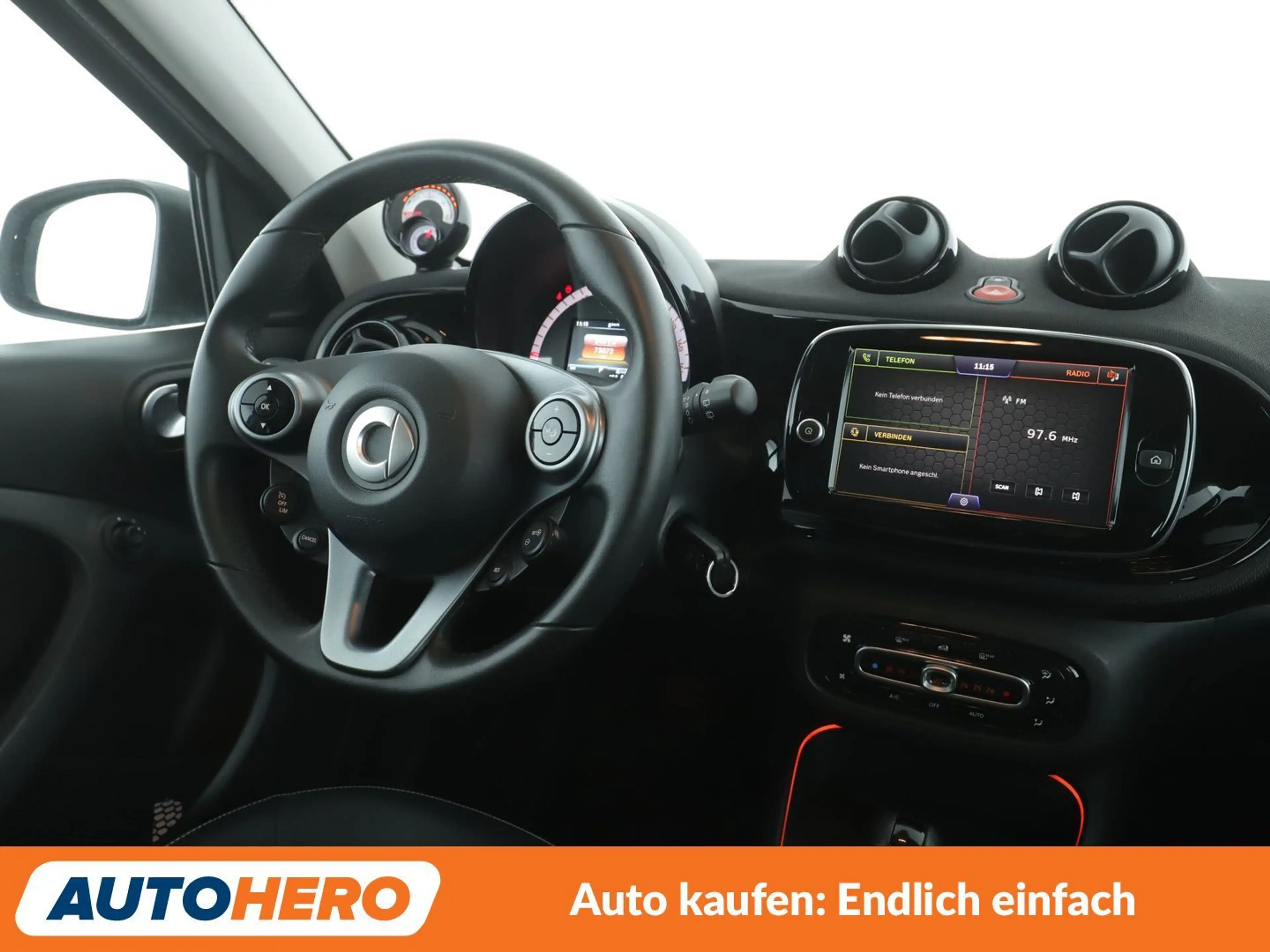 smart forFour electric drive 60 kW Prime Aut.*LED*TEMPO*CAM*PDC* — photo 13