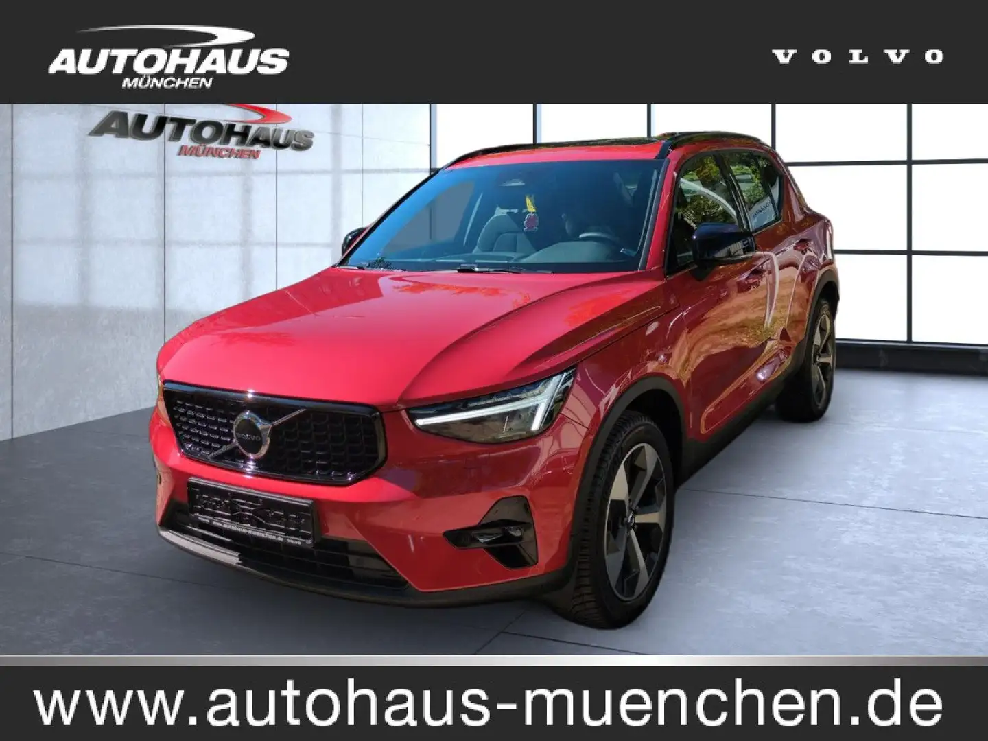 Volvo XC40 XC 40 Ultimate Dark 2WD Bluetooth LED Klima Rouge - 1