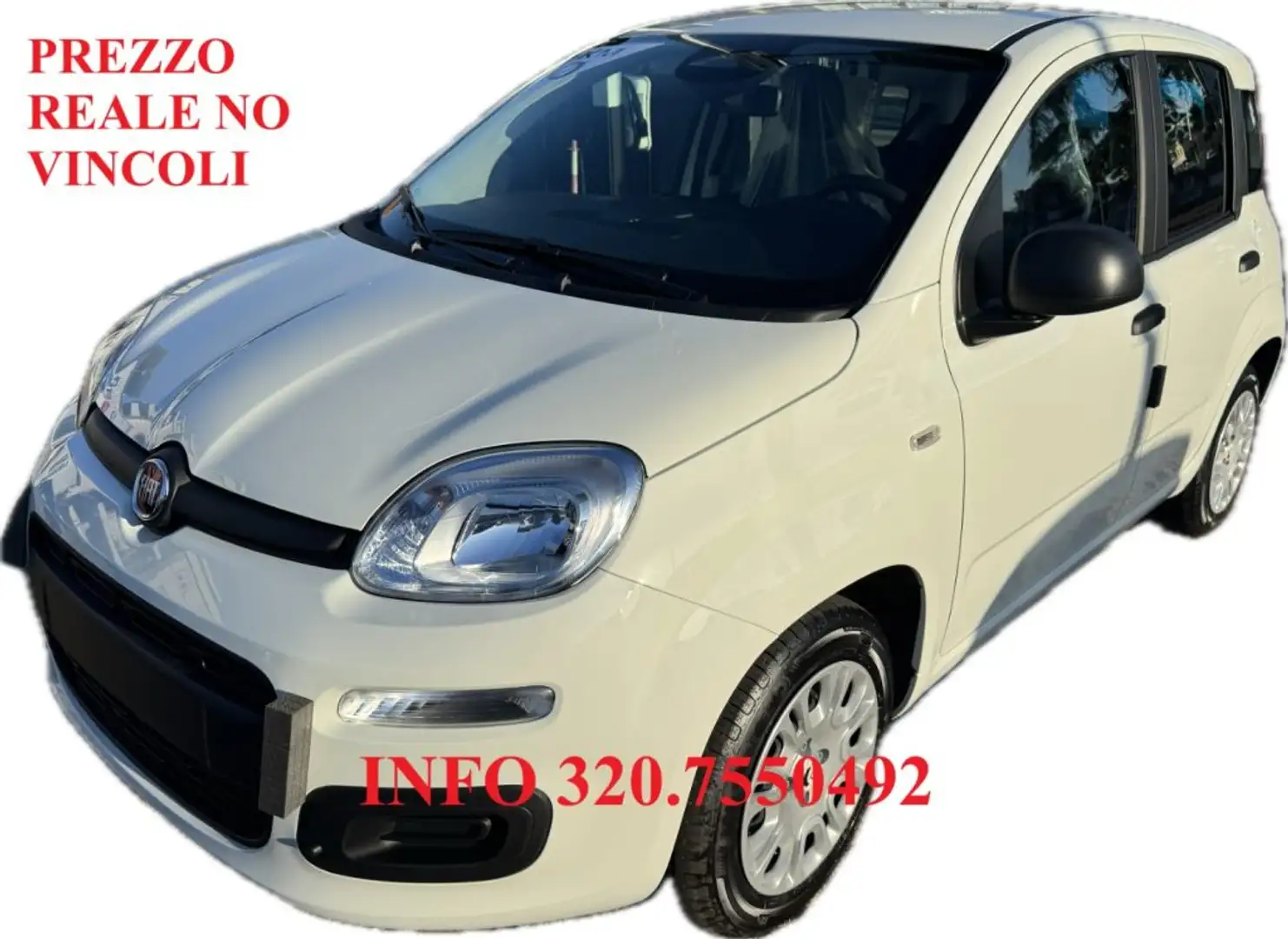 Fiat Panda 1.0 FireFly S&S Hybrid ITA  PACK CITY NO VINCOLI Bianco - 1