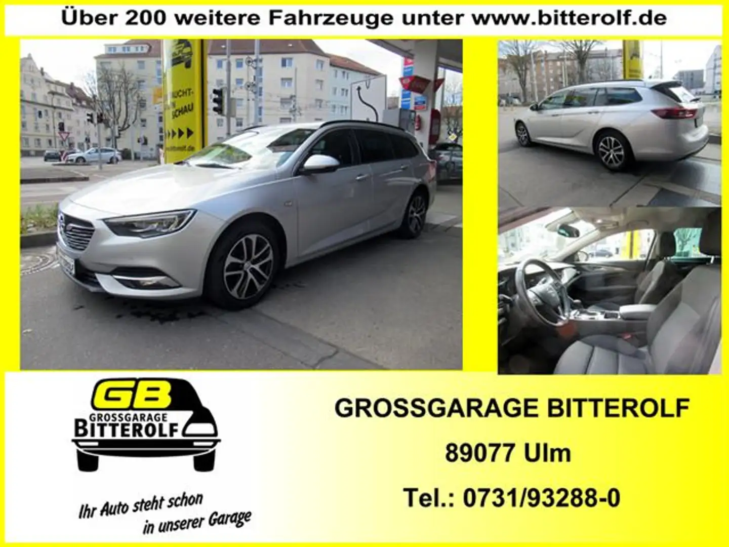 Opel Insignia ST 1.6D Aut. Business Navi/SHZ/RFK/Keyl Silber - 1