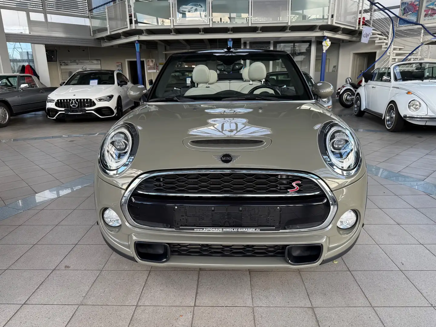 MINI Cooper S Cabrio Cooper S  Leder Grijs - 2