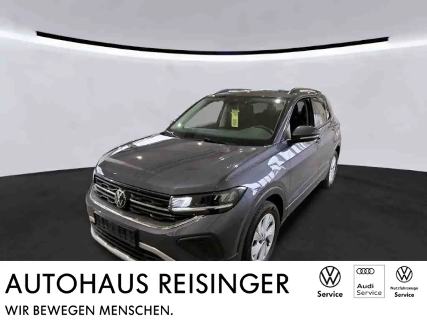 Volkswagen T-Cross 1,0 TSI Life (NAVI+LED+APP+RearView+SH) Klima Grau - 1