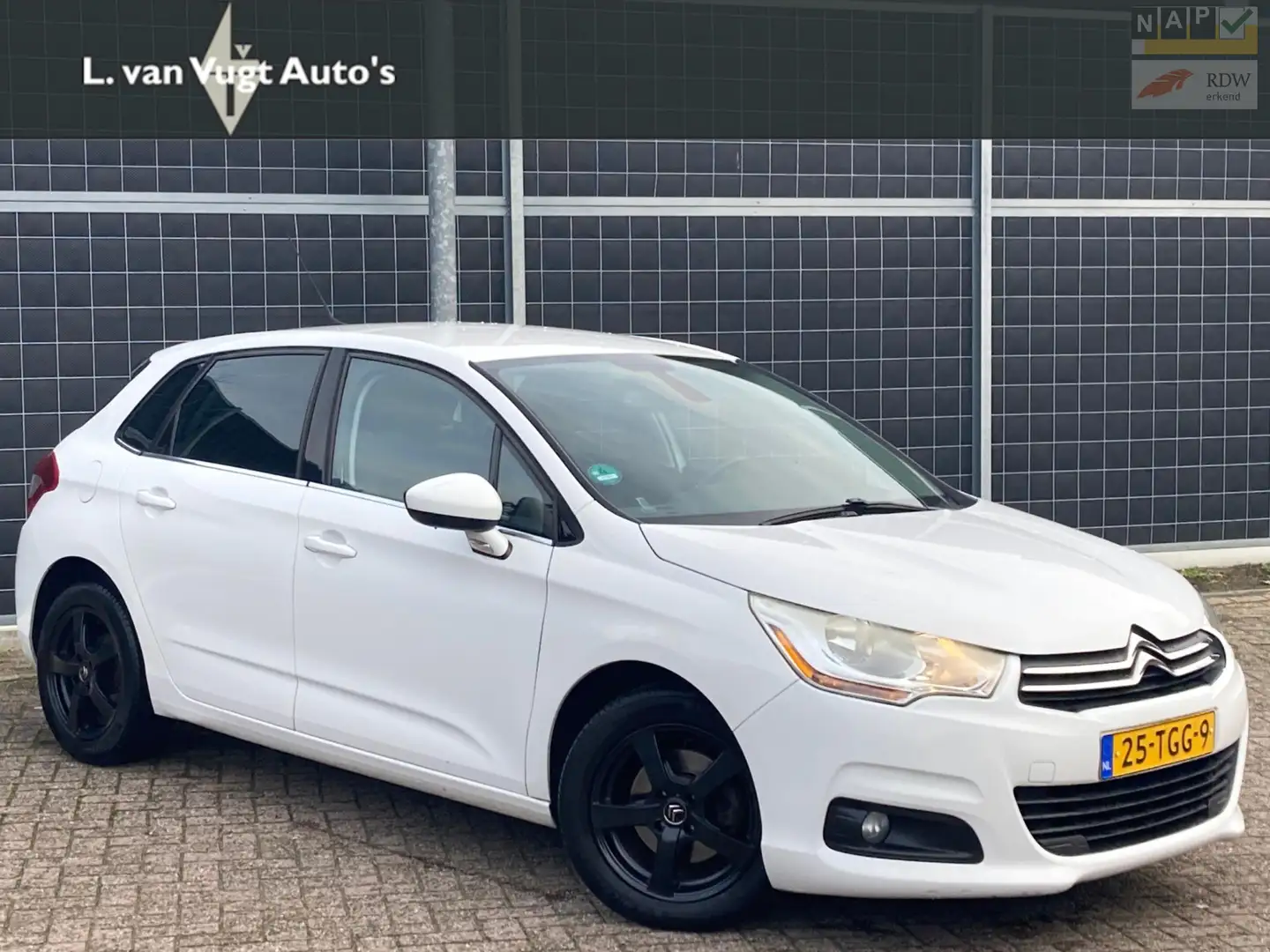 Citroen C4 1.6 VTi |Ligne Business |navi |clima | Wit - 1