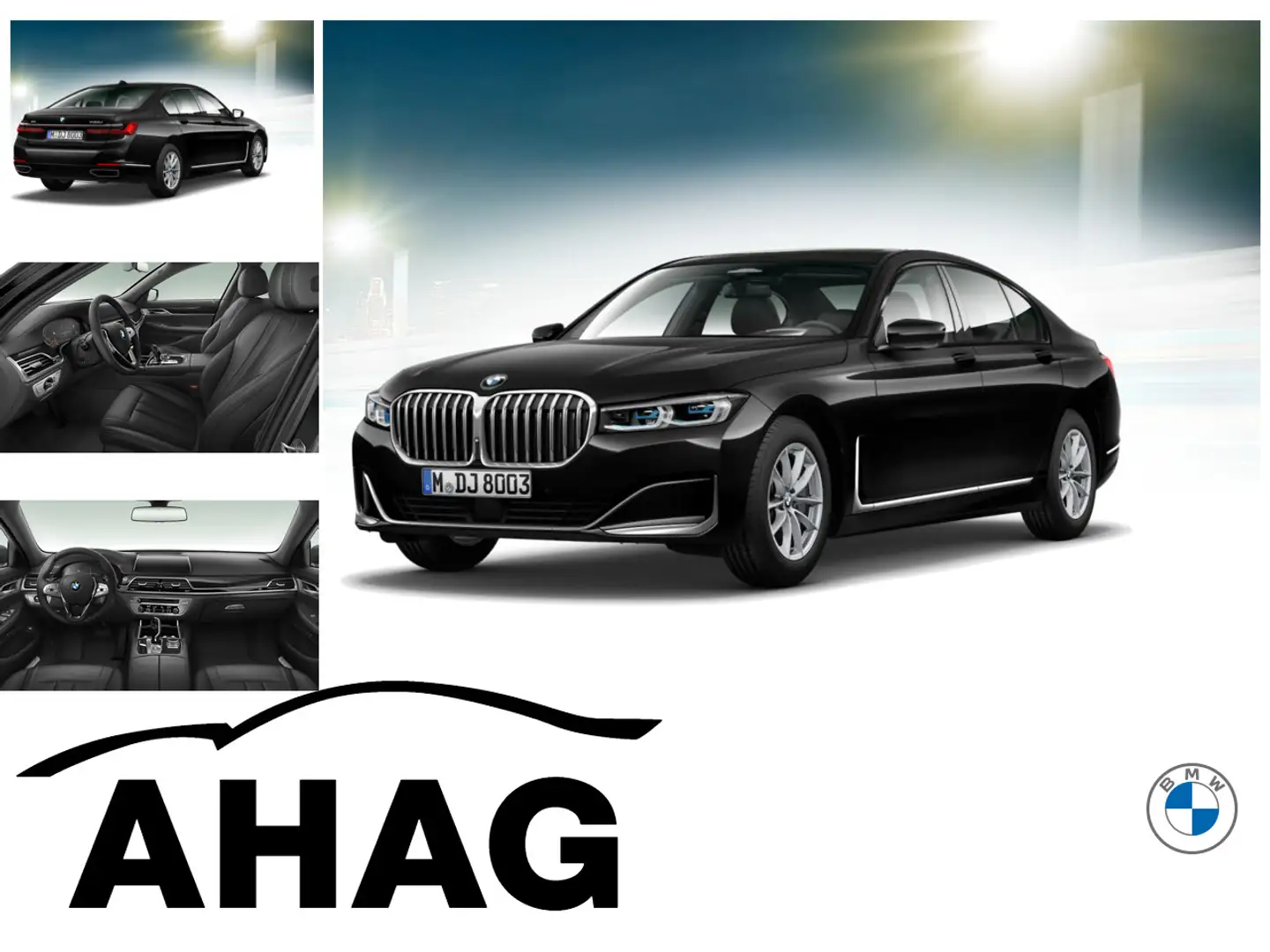BMW 730 d xDrive Innovationspaket*Standheizung* Schwarz - 1