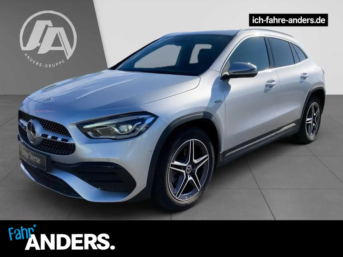 Mercedes-Benz GLA 250 e AMG+MBUX+Distr+LED+Kam+SHZ+EASY-P+PDC Plateado - 1
