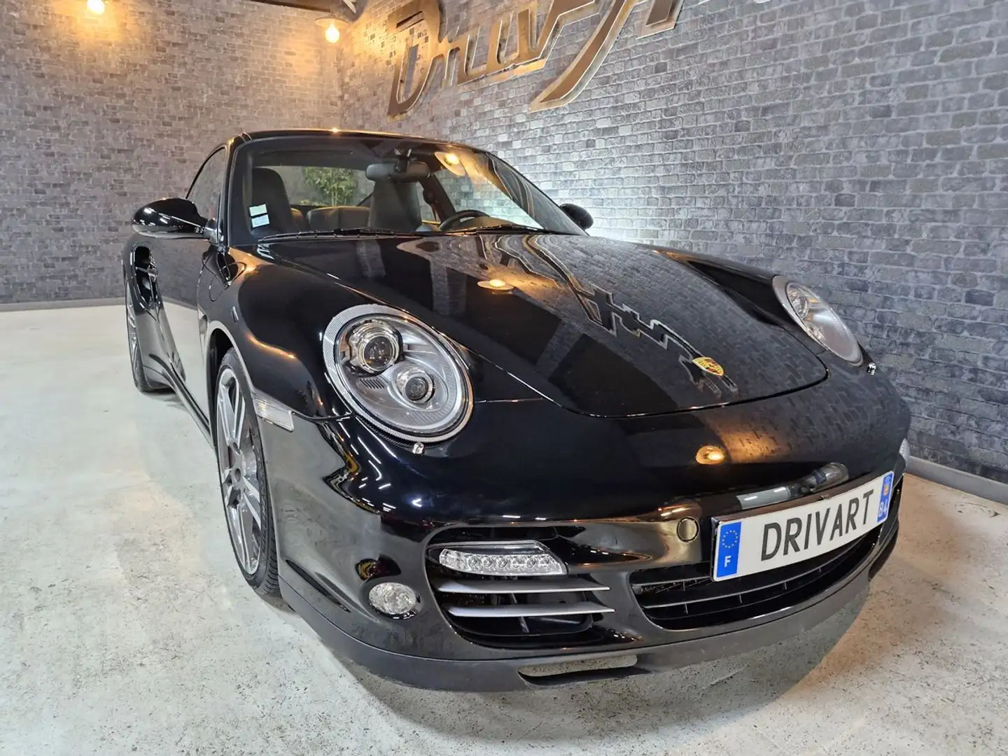 Porsche 997 Porsche 911 (997) (2) Turbo 500 PDK Coupé Zwart - 2
