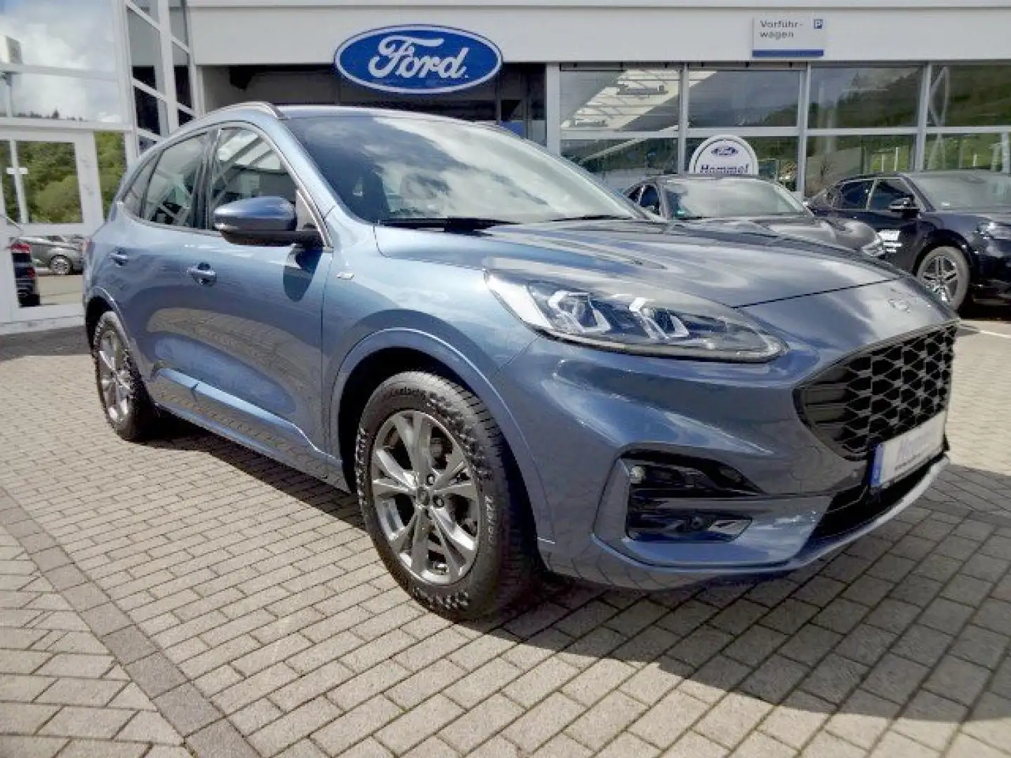 Ford Kuga ST-Line AHK+LED+NAVI+PP+CAM+WINTERP. Bleu - 1