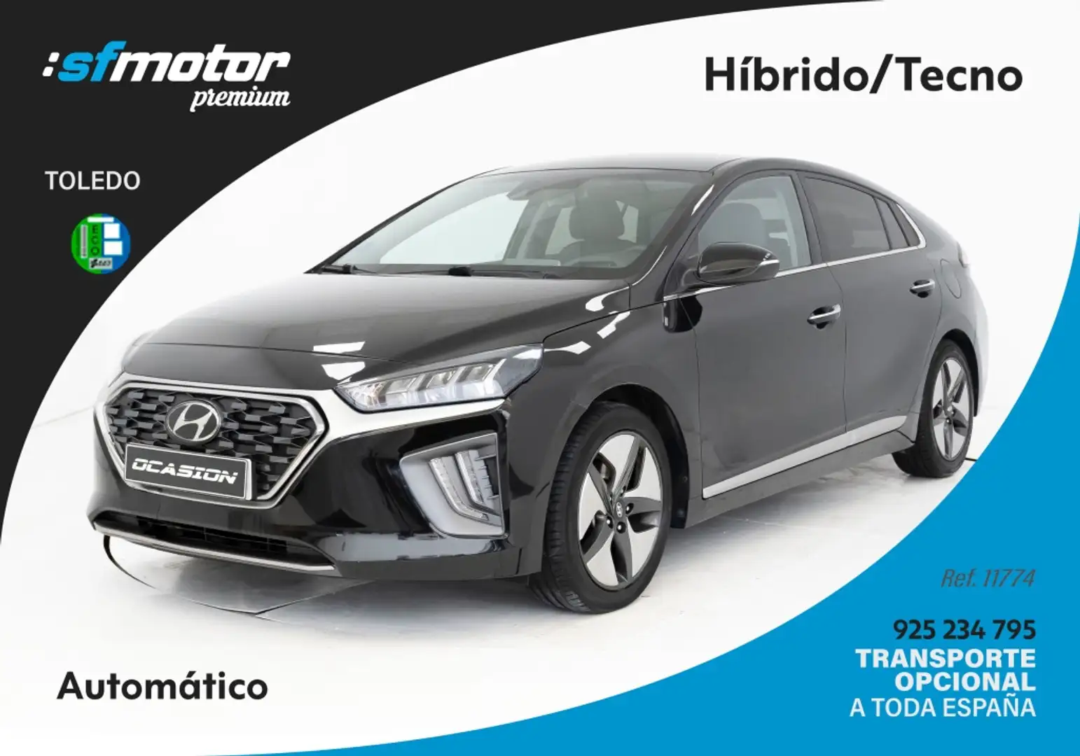 Hyundai IONIQ HEV 1.6 GDI Tecno Noir - 1